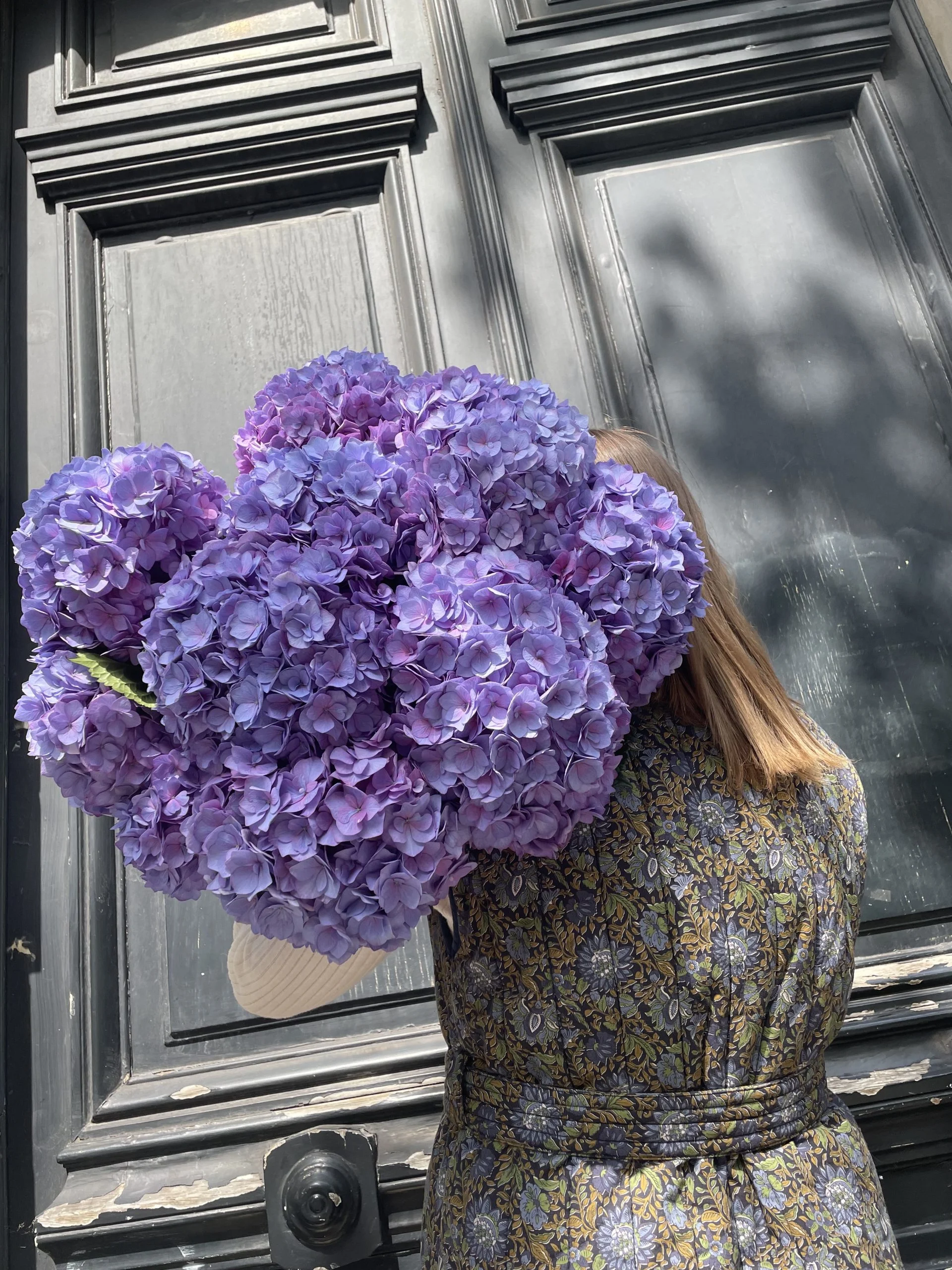 Bouquet Hortensia, par Mademoiselle Pivoine, fleuriste à Paris