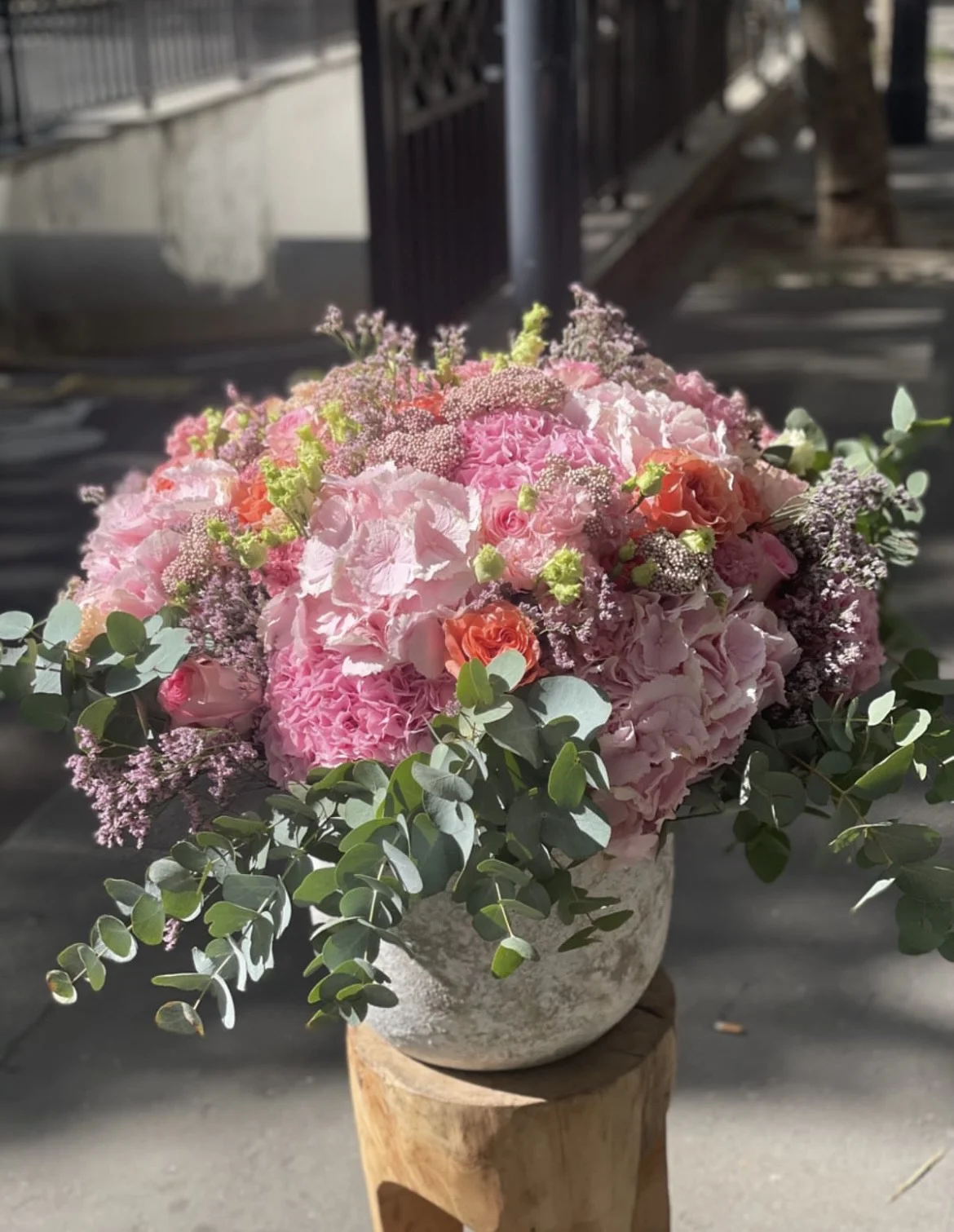 Bouquet Bonne Fête, par Mademoiselle Pivoine, fleuriste à Paris