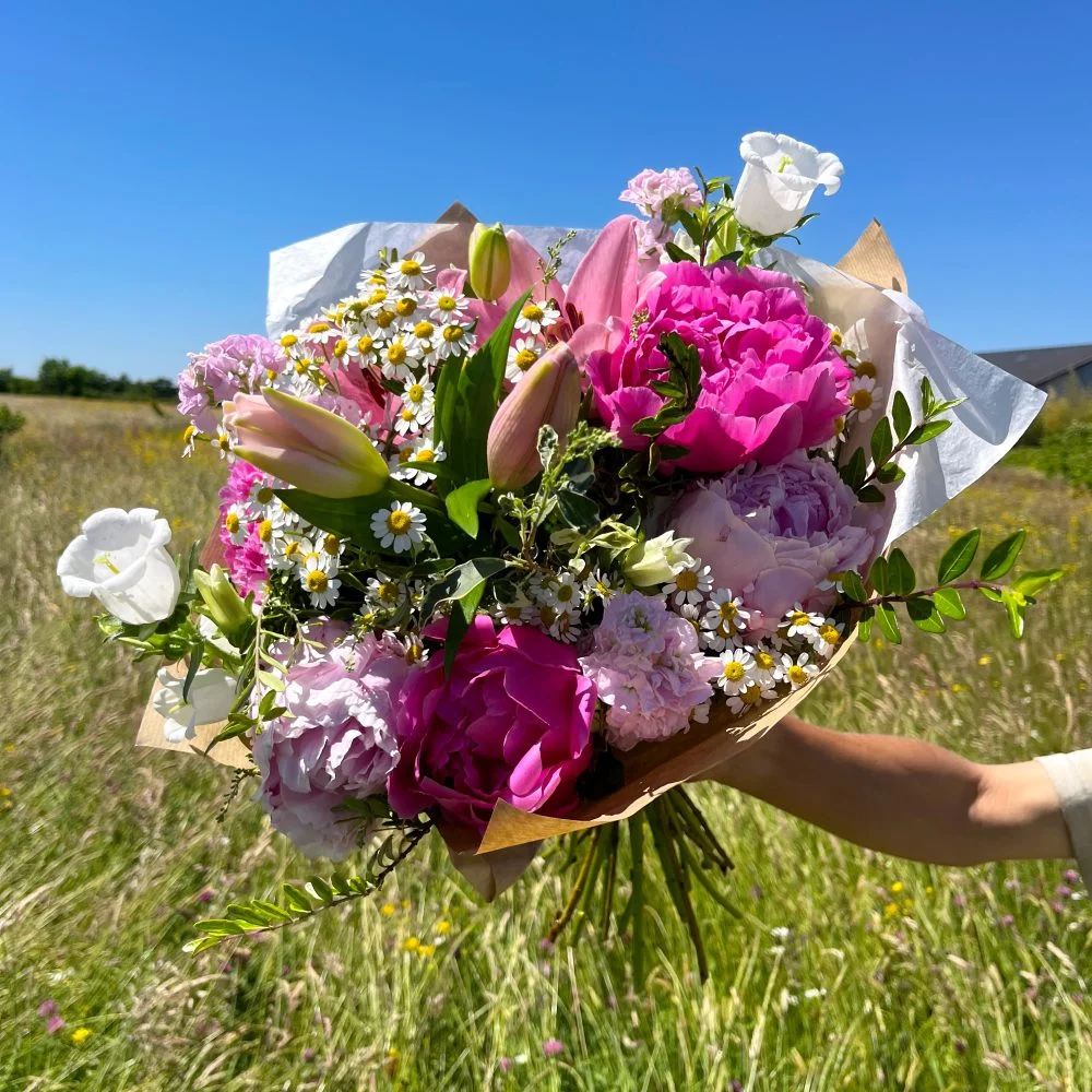 Bouquet Amour, par Les Ligériennes, fleuriste à Denée