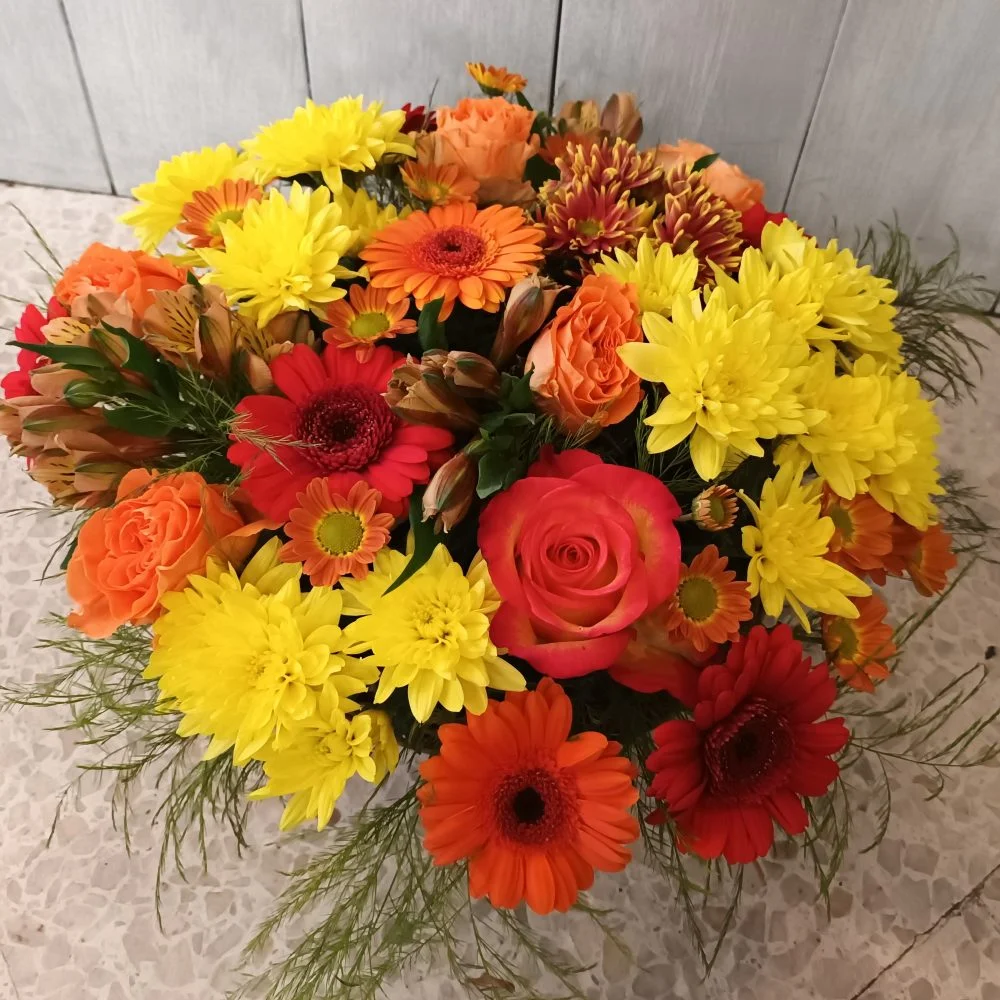 Bouquet Automne, par Le Secret d'une Fleur, fleuriste à Lyon