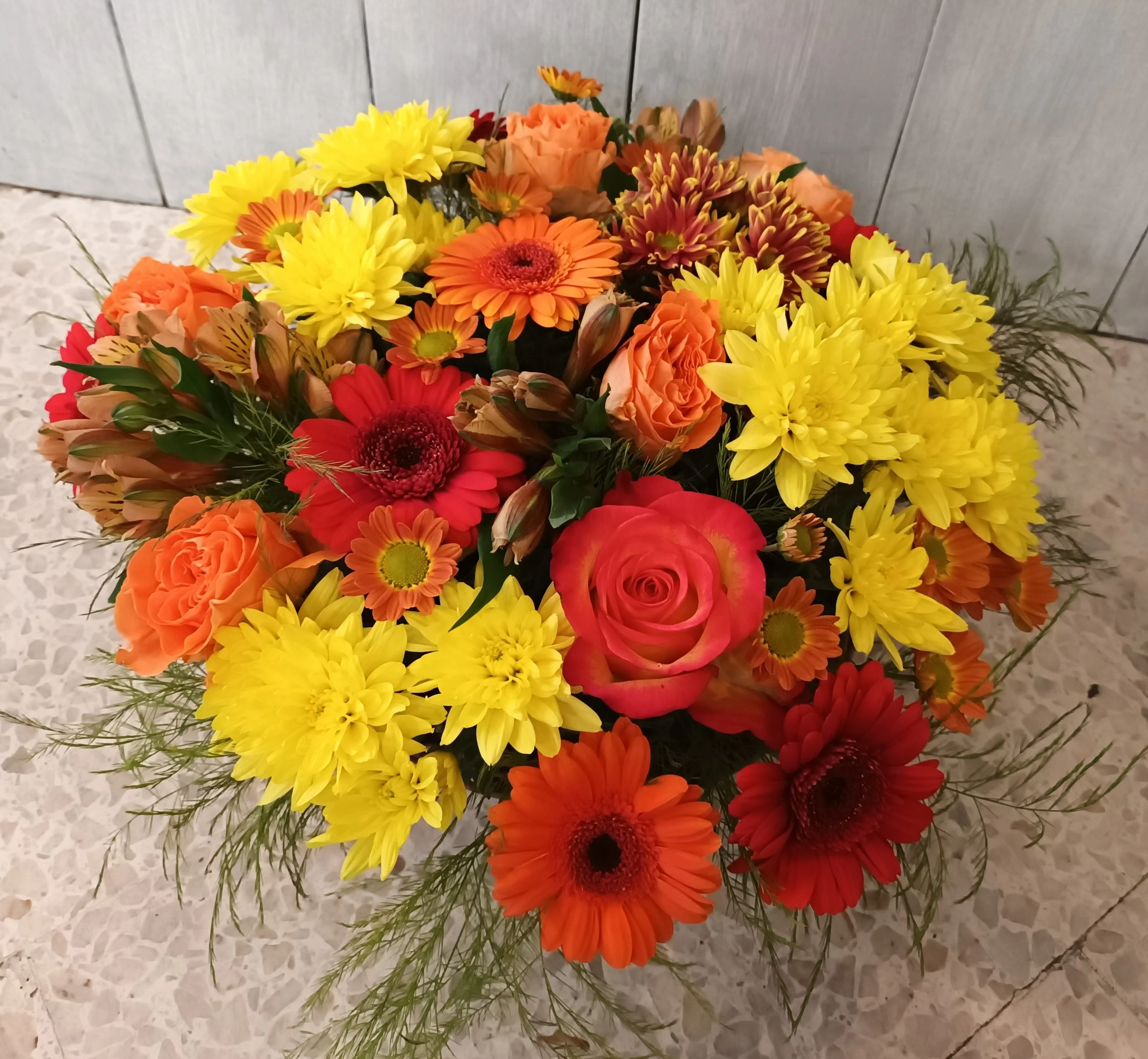 Bouquet Automne, par Le Secret d'une Fleur, fleuriste à Lyon