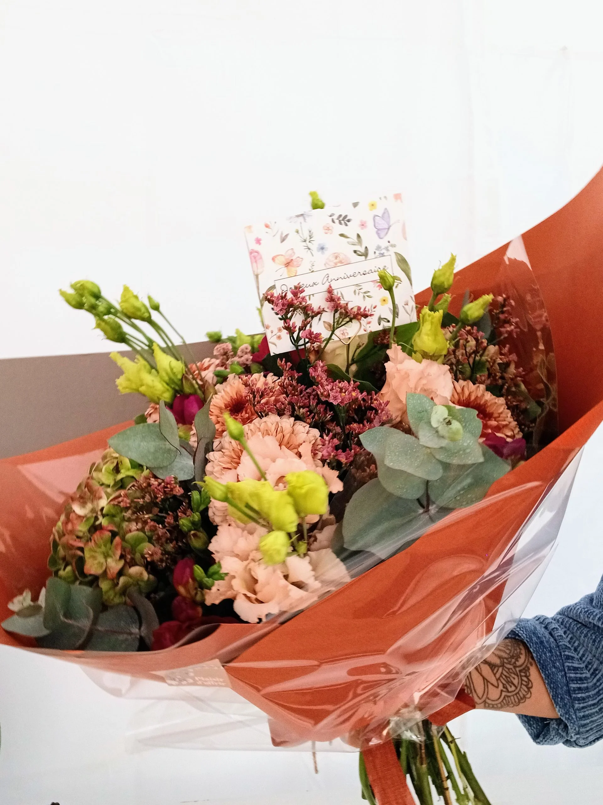 Bouquet Automne Terracotta, par Eclosion Végétale, fleuriste à Pernes-les-Fontaines