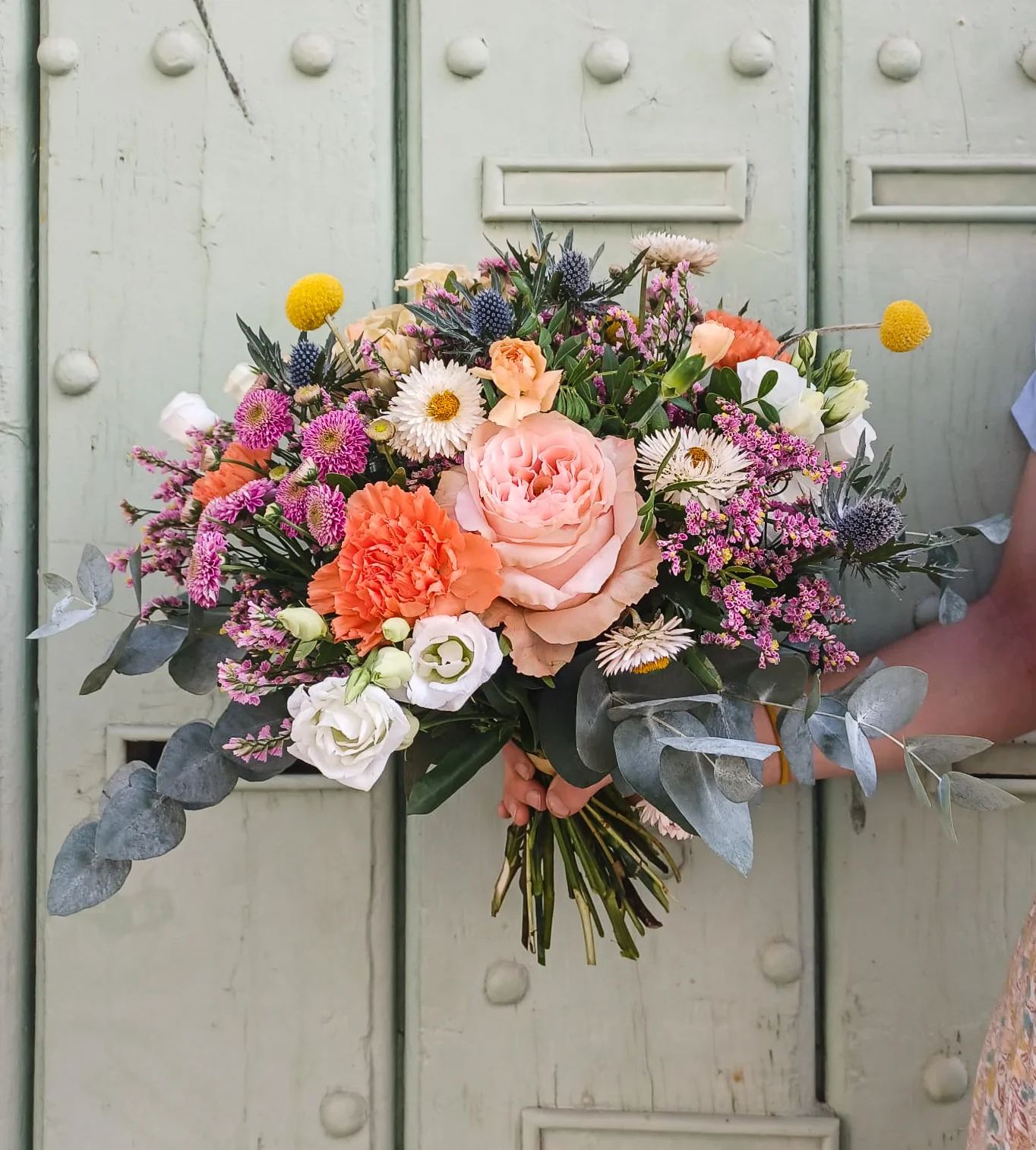 Bouquet Remerciements, par Atelier Armelle Alleton, fleuriste à Le Mans