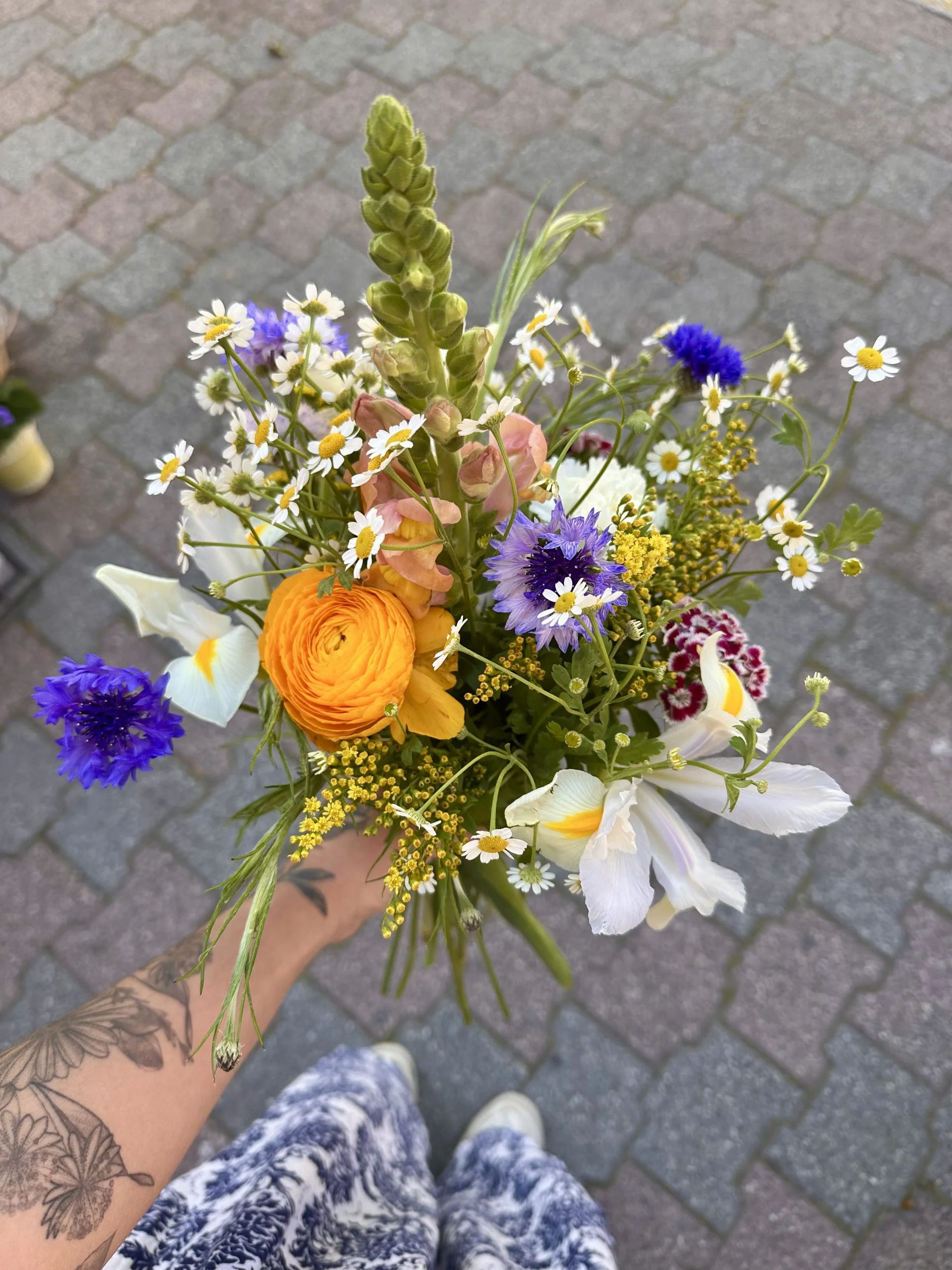 Bouquet Champêtre, par Mimimosa, fleuriste à Nyons