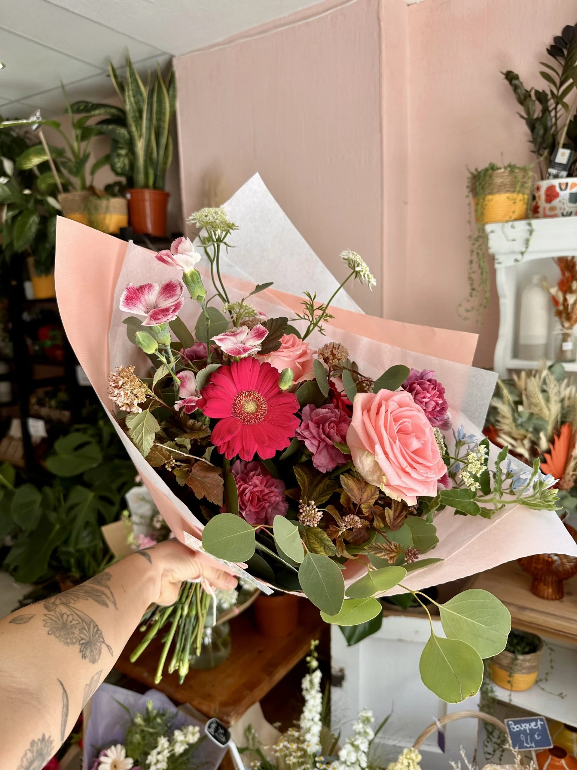 Bouquet Amour, par Mimimosa, fleuriste à Nyons