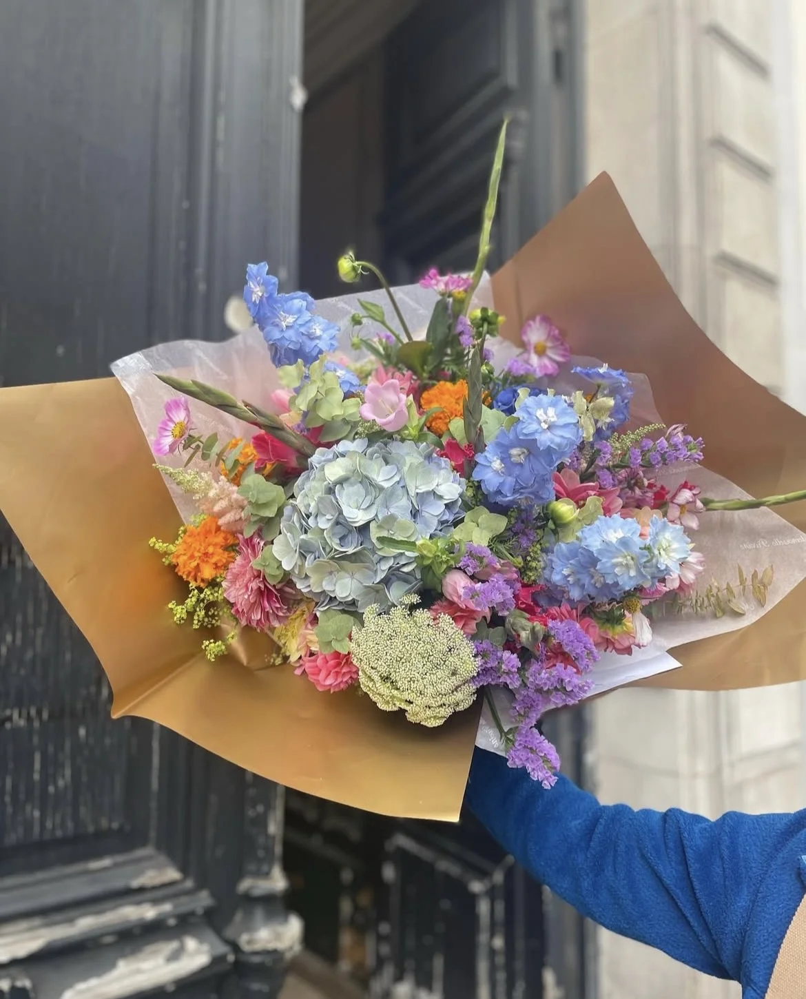 Bouquet Rétablissement, par Mademoiselle Pivoine, fleuriste à Paris