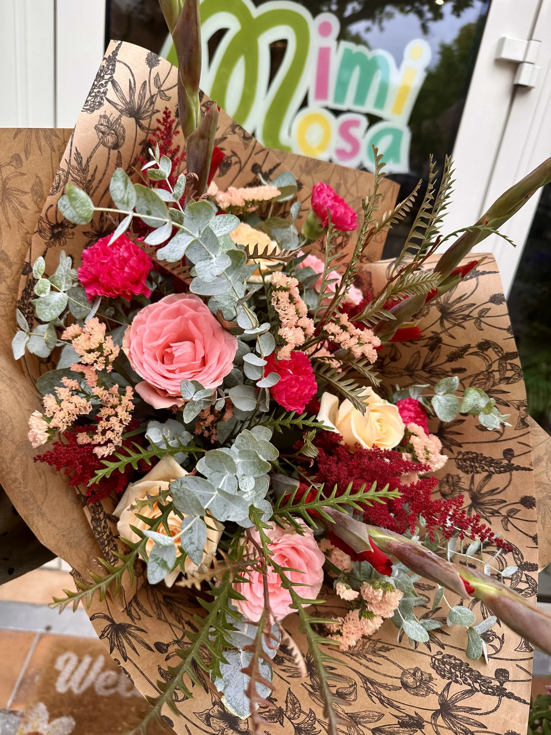 Bouquet de l&rsquo;Artisan, par Mimimosa, fleuriste à Nyons