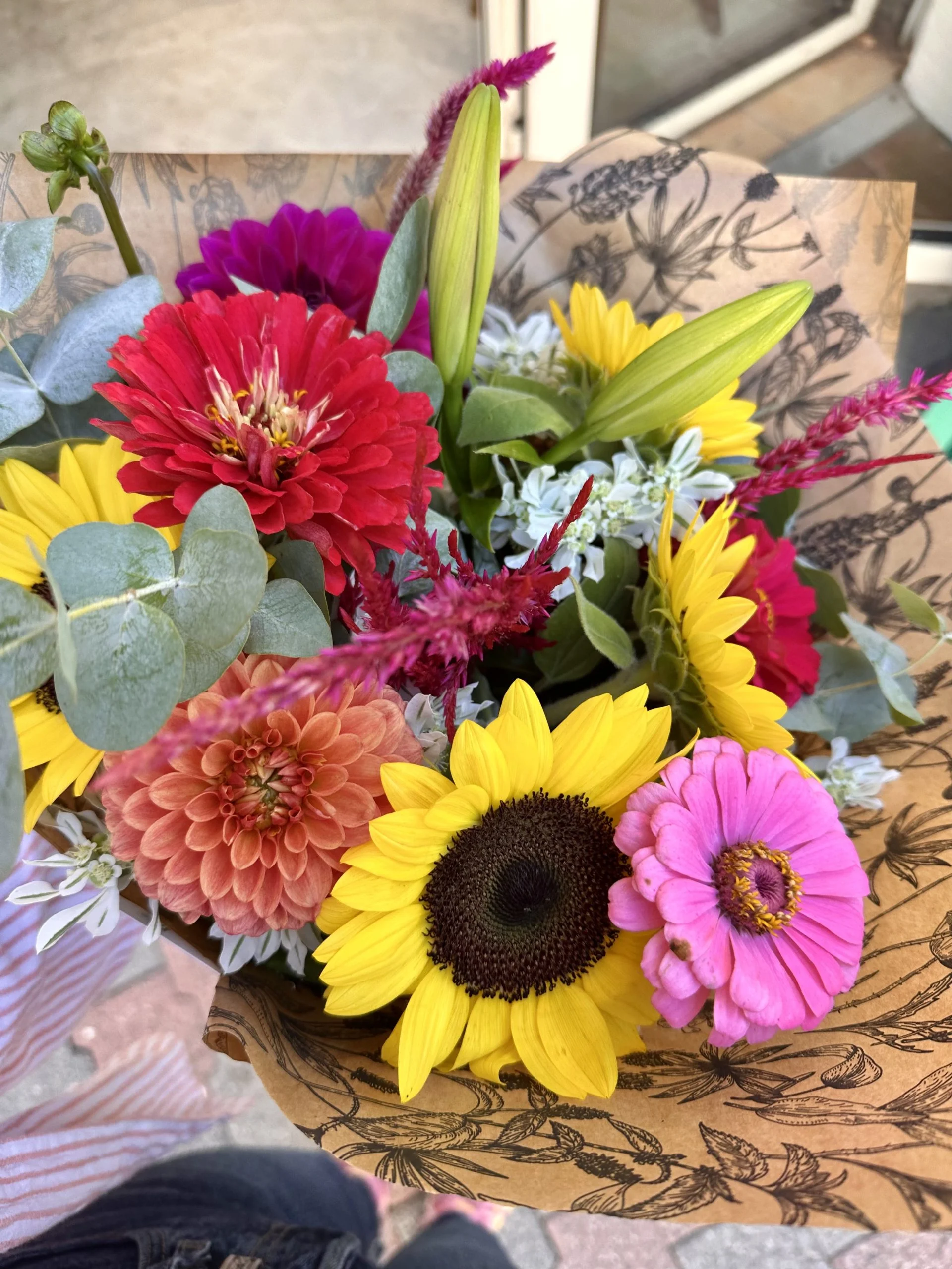 Bouquet Rentrée, par Mimimosa, fleuriste à Nyons