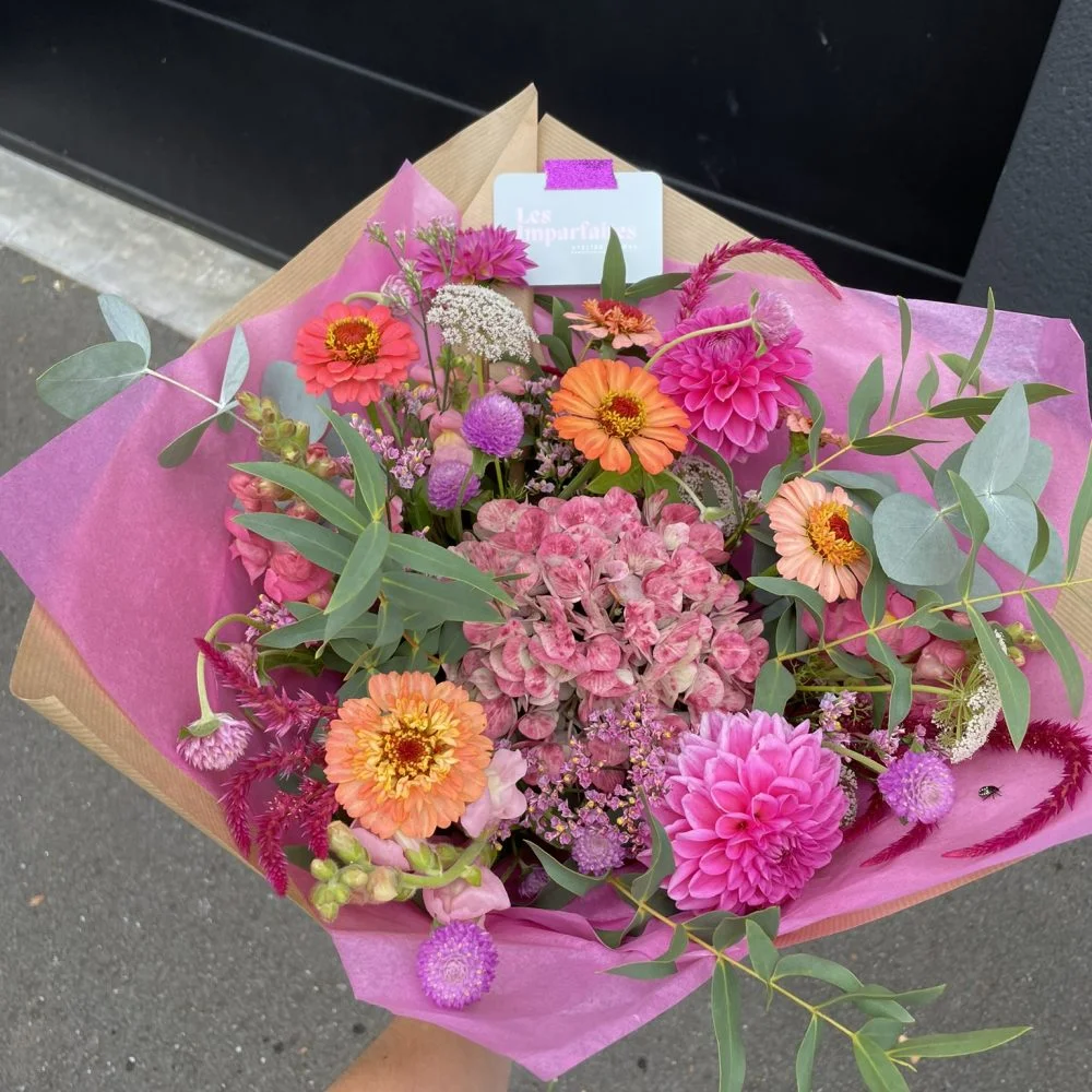 Bouquet Automne, par Les Imparfaites, fleuriste à Cesson-Sévigné