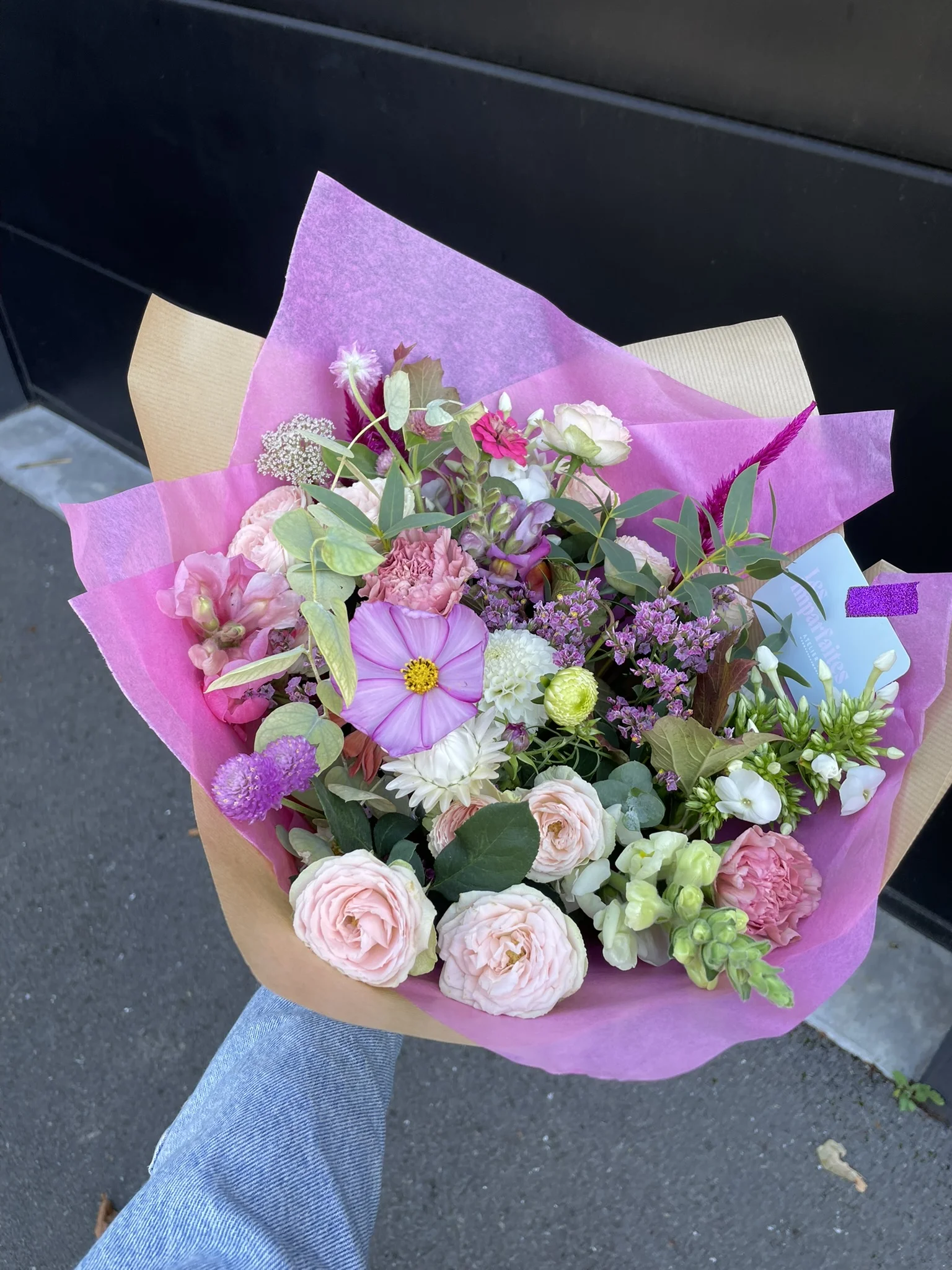 Bouquet Bonne Fête, par Les Imparfaites, fleuriste à Cesson-Sévigné