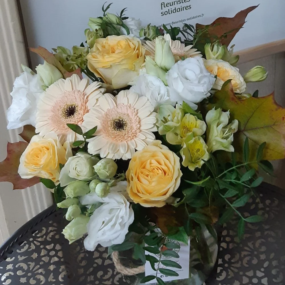 Reflets d'ambre, par La Ros'oir, fleuriste à Nancy