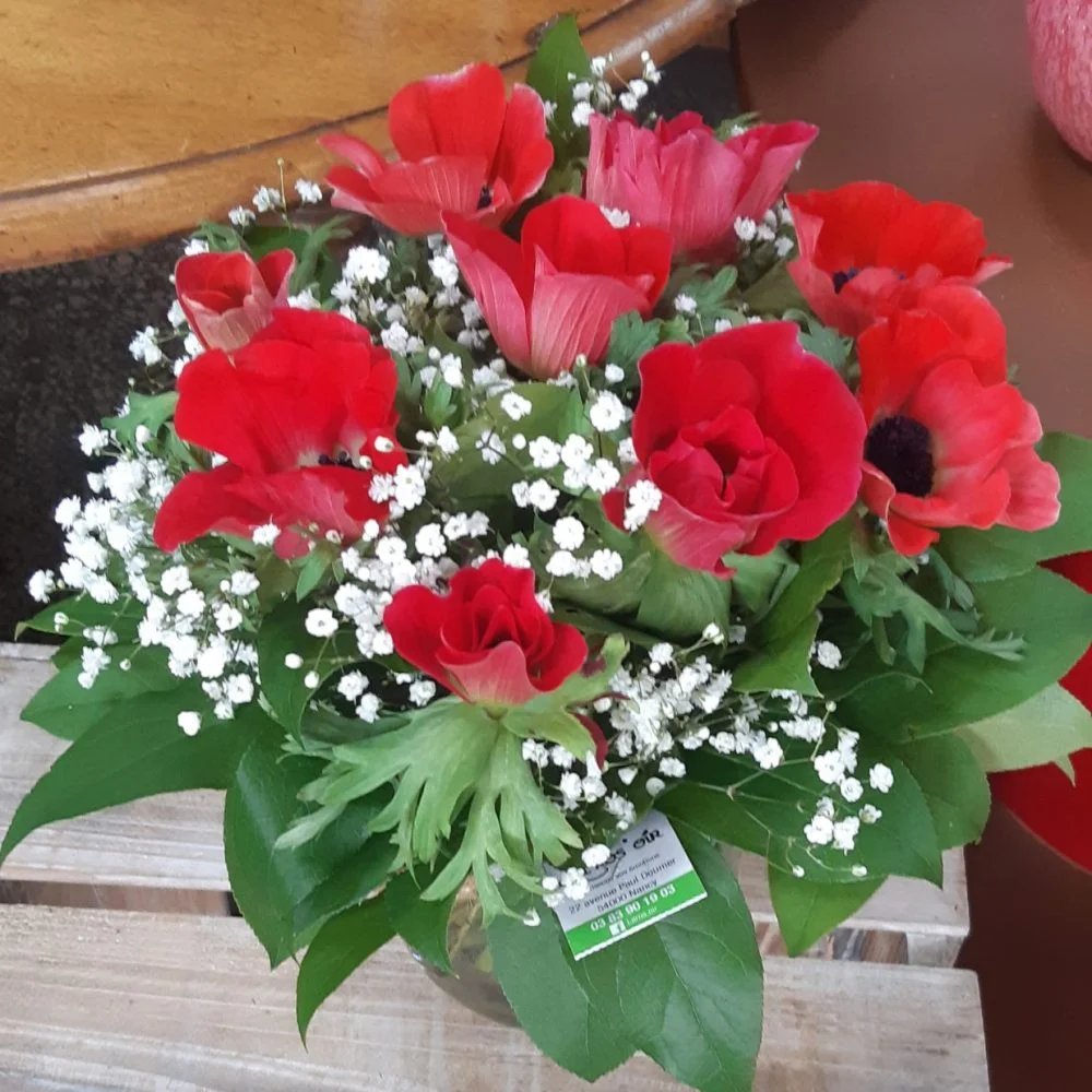 C'est de saison: LES ANEMONES!, par La Ros'oir, fleuriste à Nancy