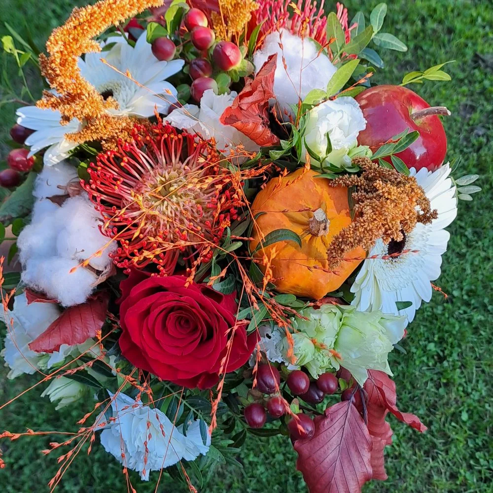 Douce récolte, par La Ros'oir, fleuriste à Nancy