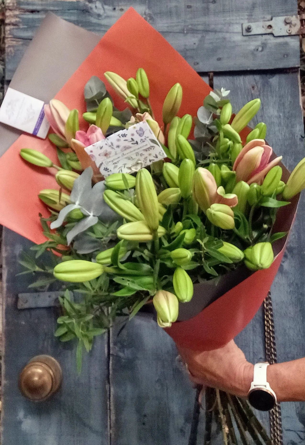 Bouquet de Lys, par Eclosion Végétale, fleuriste à Pernes-les-Fontaines