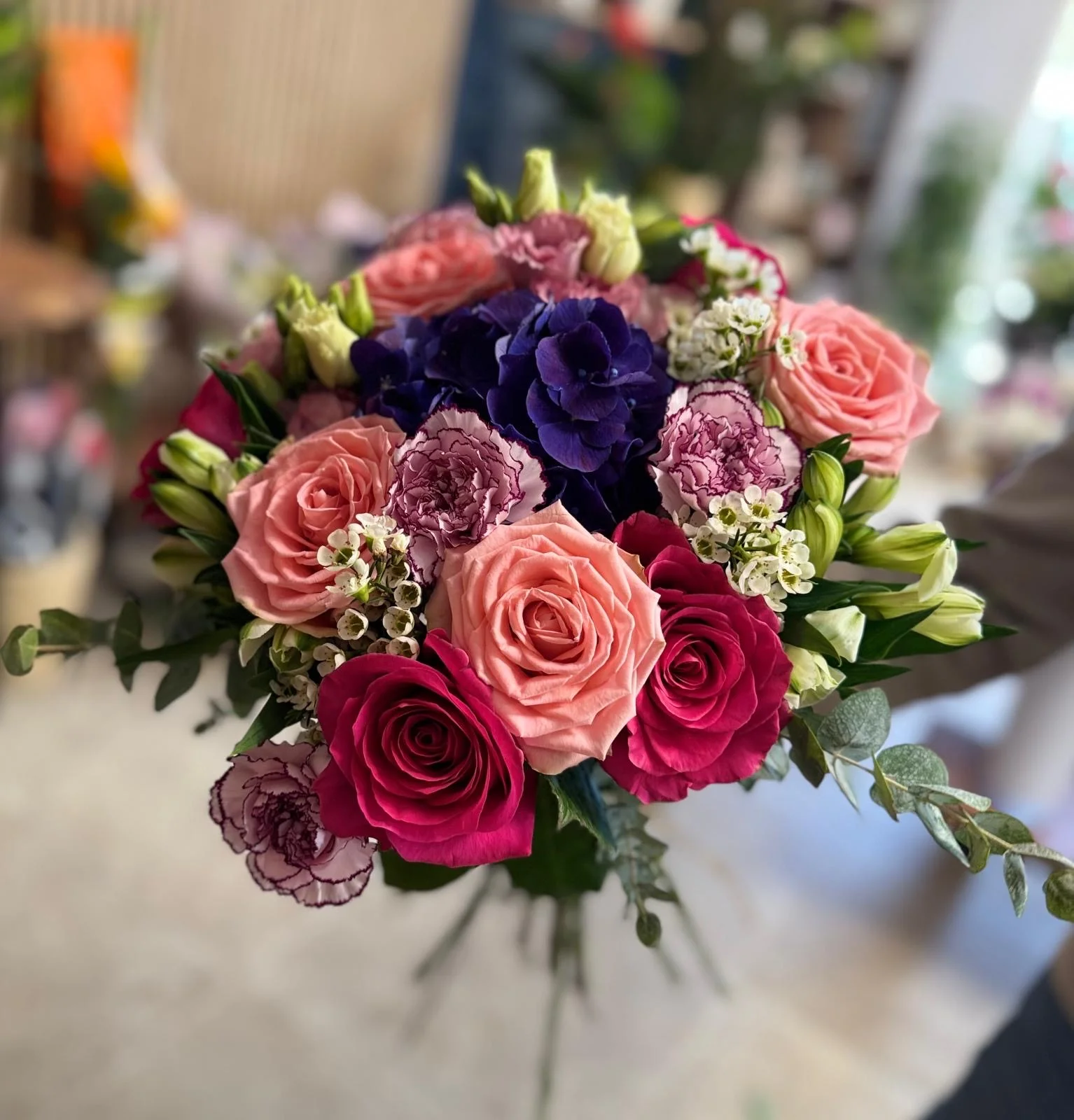 Bouquet Pimpant, par Les fleurs de Célony, fleuriste à Aix-en-Provence