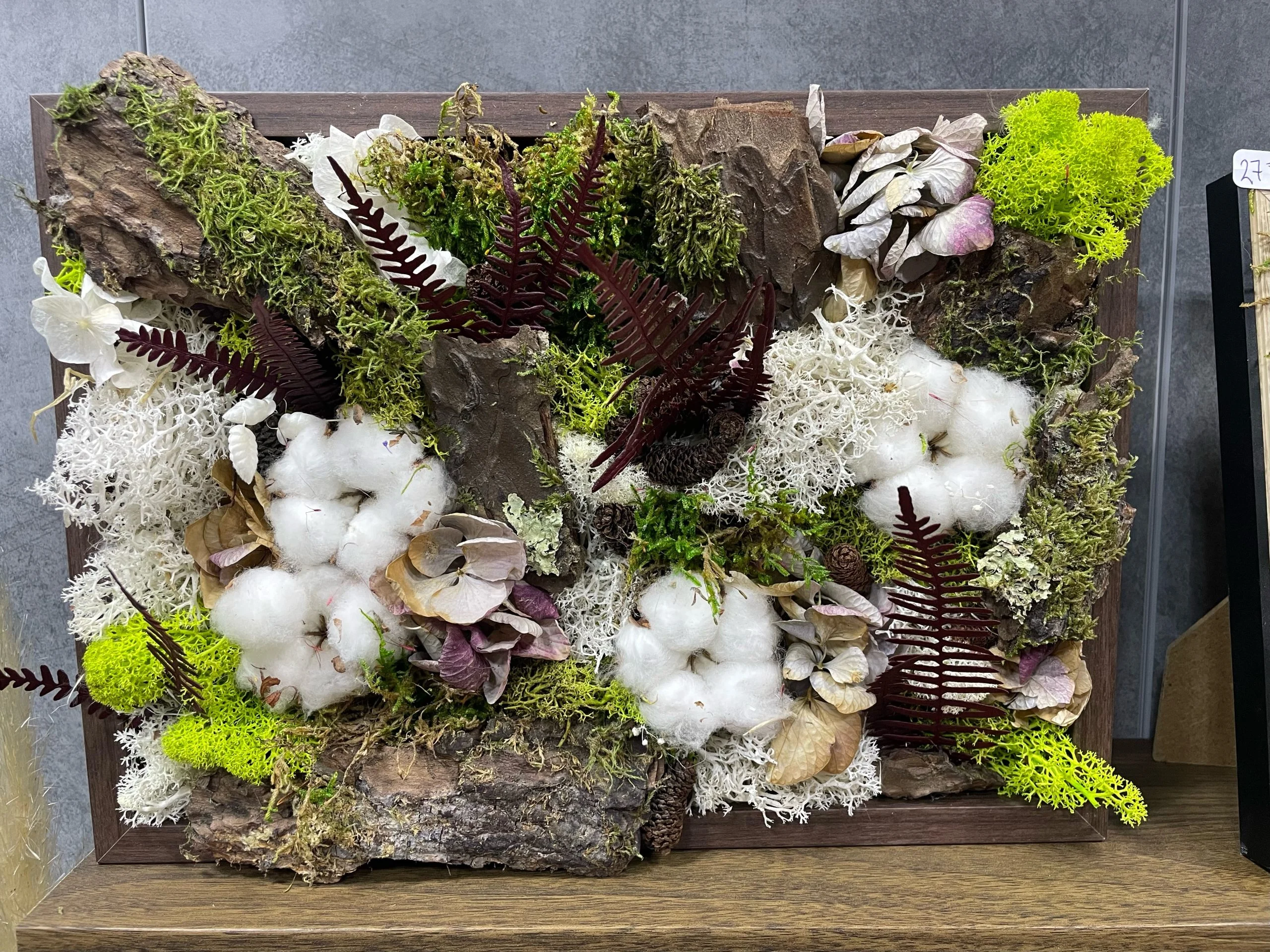 cabre végétaux stabilisée, par Eglantine et Pivoine, fleuriste à Davézieux