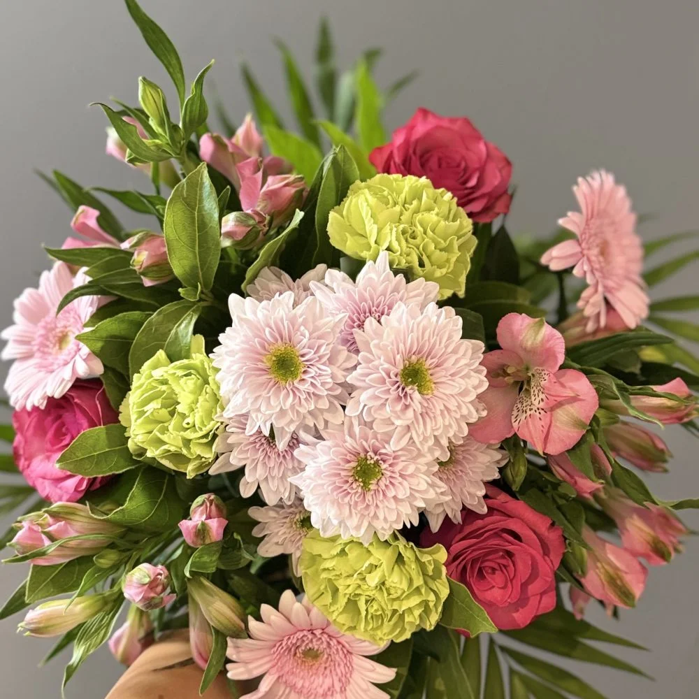 Bouquet Chrysanthèmes, par Les fleurs de Célony, fleuriste à Aix-en-Provence