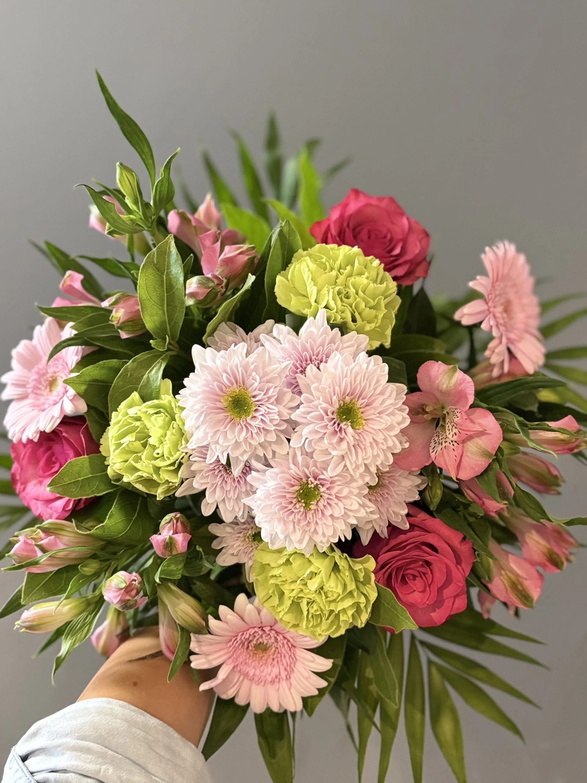Bouquet Chrysanthèmes, par Les fleurs de Célony, fleuriste à Aix-en-Provence