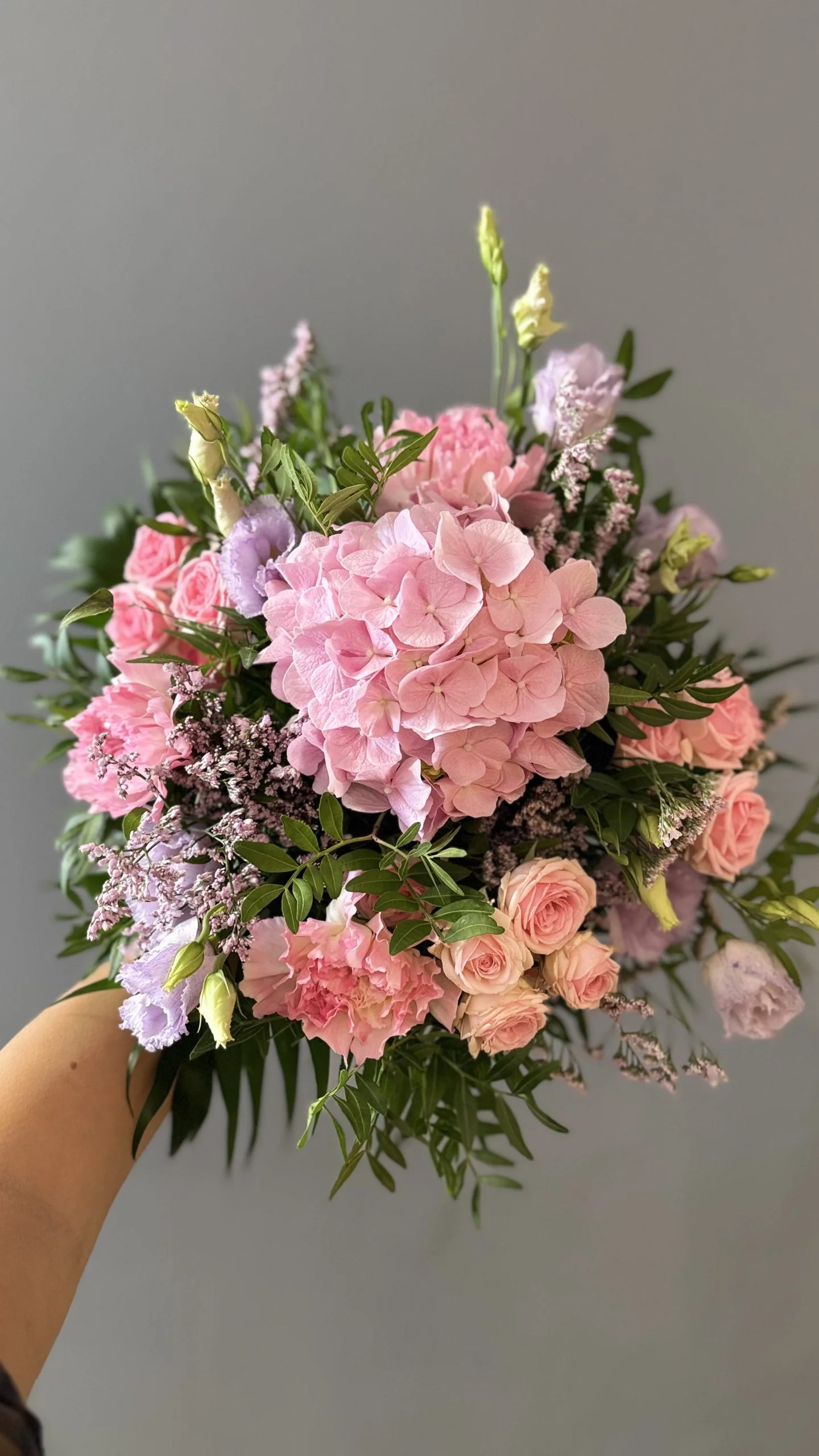 Bouquet Hortensia, par Les fleurs de Célony, fleuriste à Aix-en-Provence