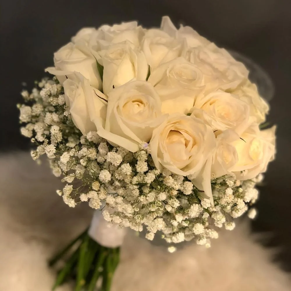 Bouquet Mariage roses, par Les fleurs de Célony, fleuriste à Aix-en-Provence