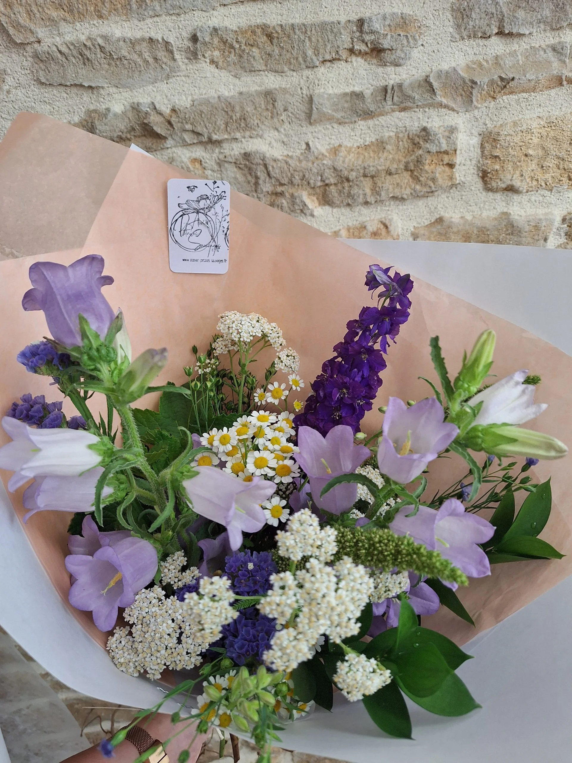 Bouquet Été, par Atelier Pétales Sauvages, fleuriste à Agey
