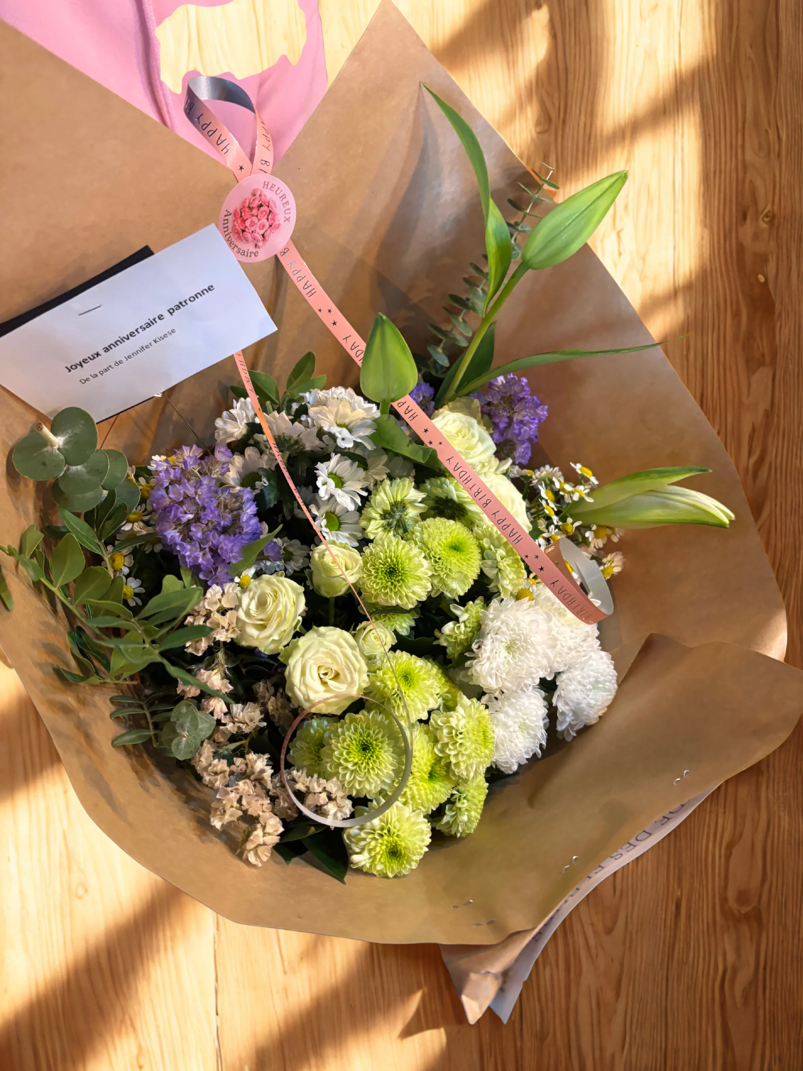 Bouquet Amitié / Anniversaire, par Sihana's Bloom&Wild, fleuriste à Schaerbeek