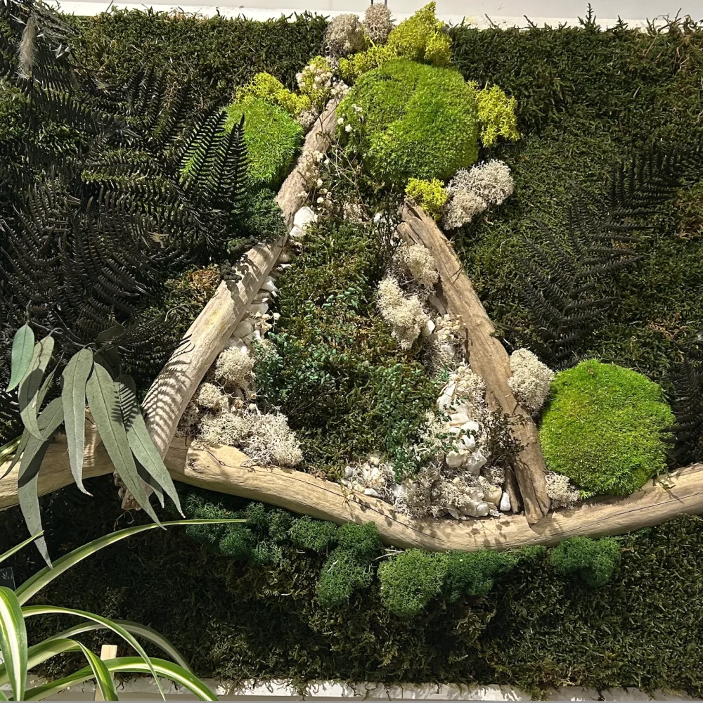 Tableau Stabilisé (végétaux éternels), par Le Comptoir des Fleurs, fleuriste à Castelculier