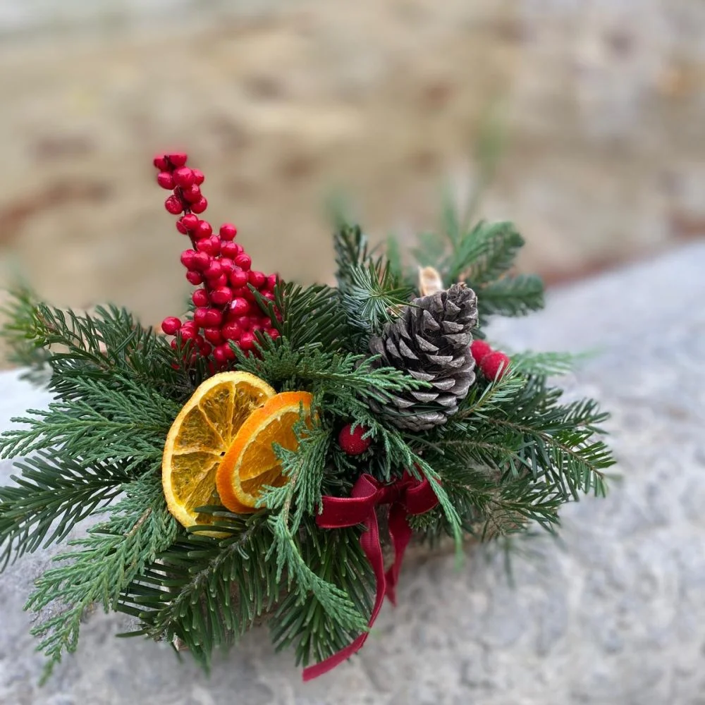 Duo de bûchettes fruits, par O'kiosque Lyon, fleuriste à Lyon