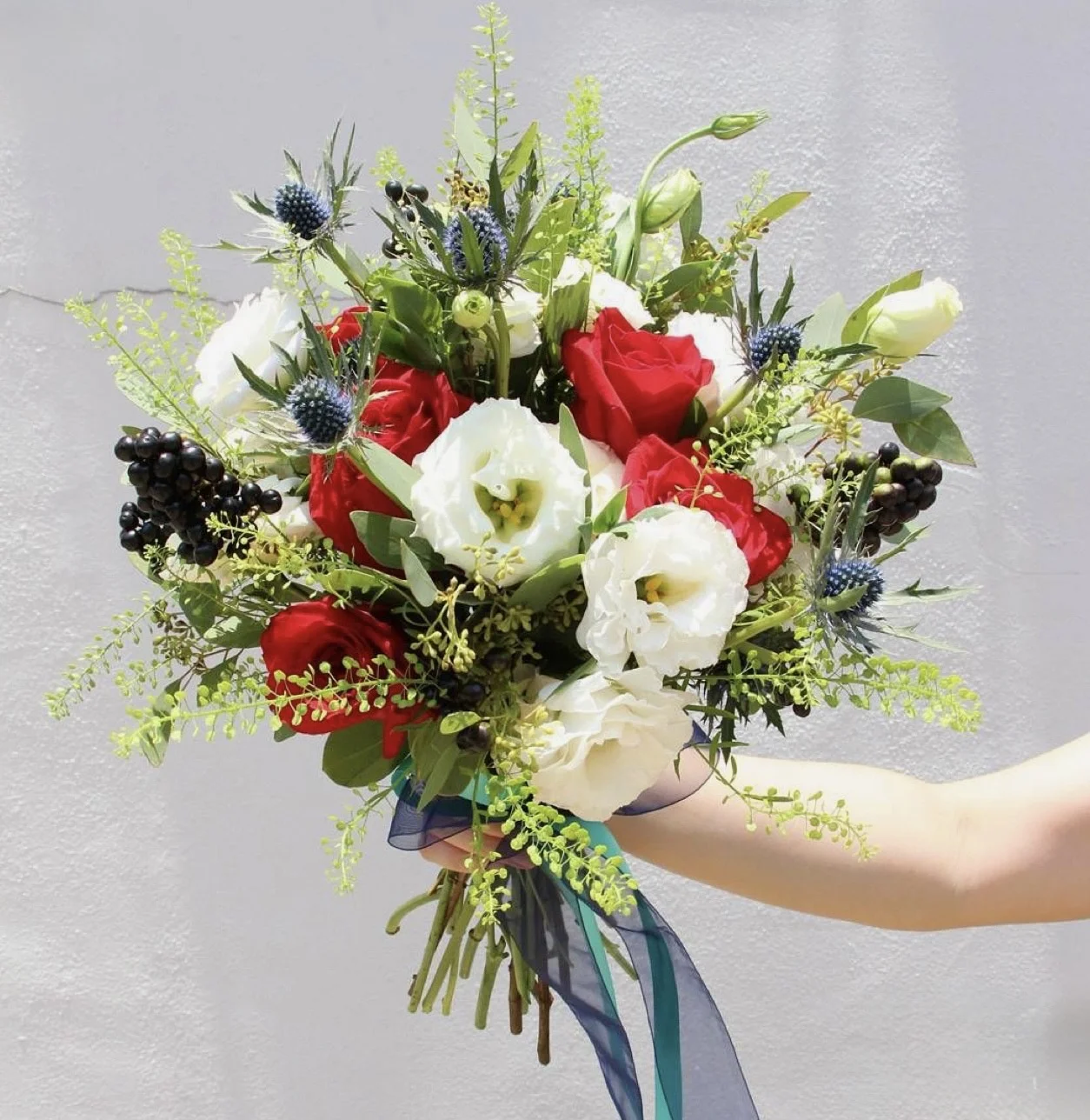 Bouquet Remerciements, par Les fleurs de Célony, fleuriste à Aix-en-Provence
