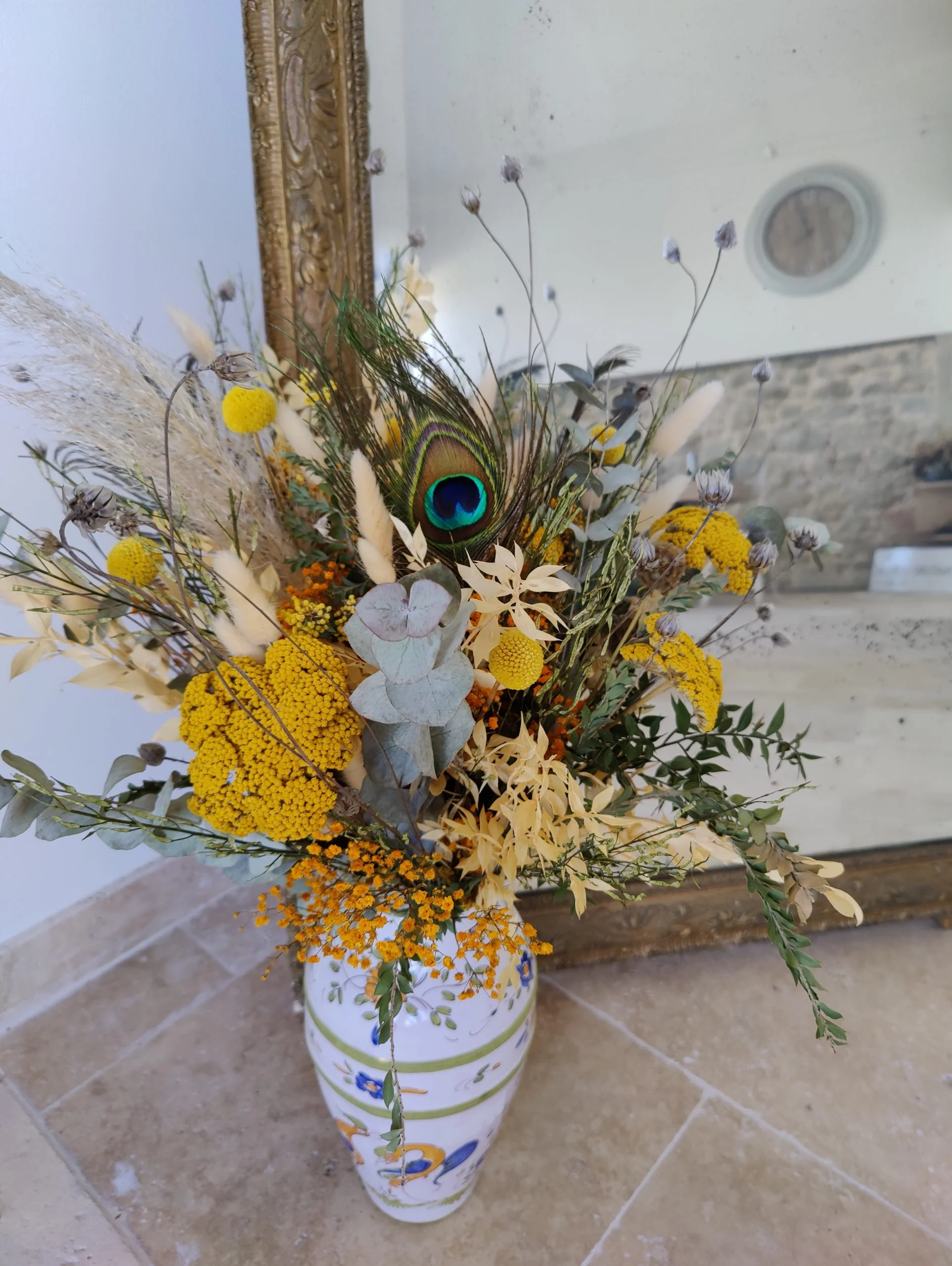 Bouquet de Fleurs Séchées, par La Nature vous M, fleuriste à Toulouse