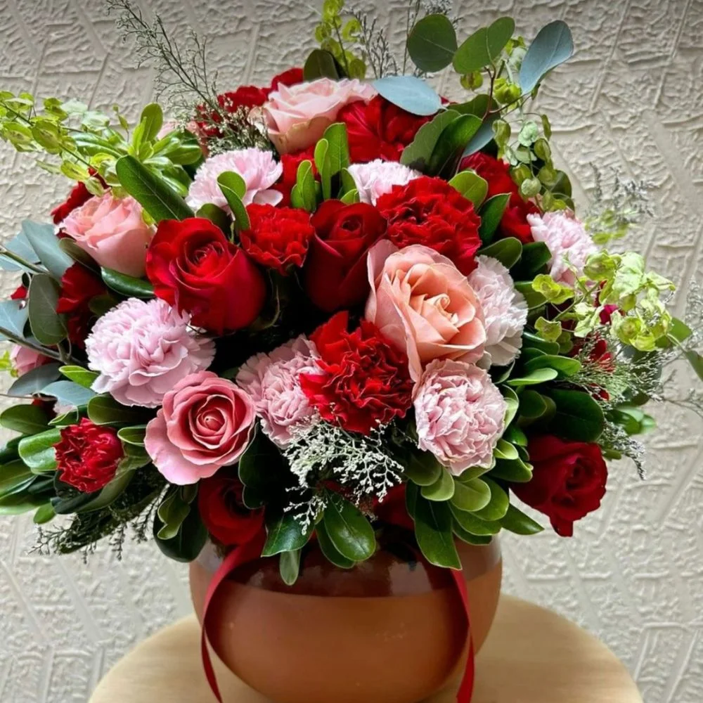 Passionnément - piqué, par Les fleurs de Célony, fleuriste à Aix-en-Provence