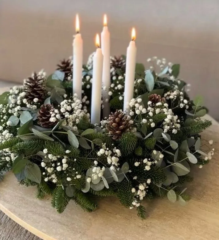 L'Avent, par Les fleurs de Célony, fleuriste à Aix-en-Provence