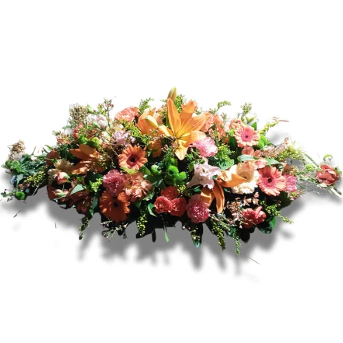 Raquette « Charlie », par Fleurs et Pétales, fleuriste à Bordeaux
