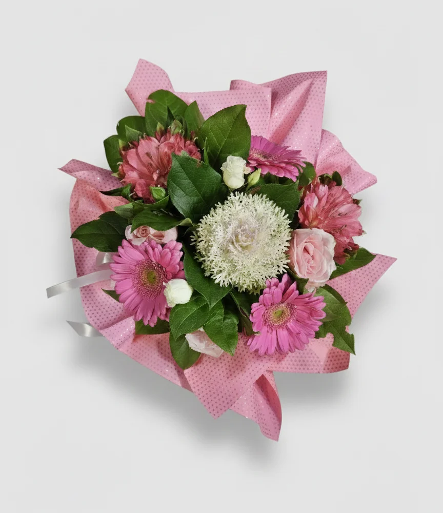 Bouquet Naissance, par La Nature en Fleurs, fleuriste à Toul