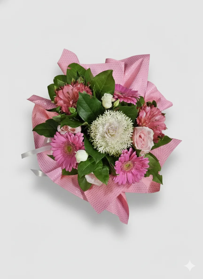 Bouquet Naissance, par La Nature en Fleurs, fleuriste à Toul