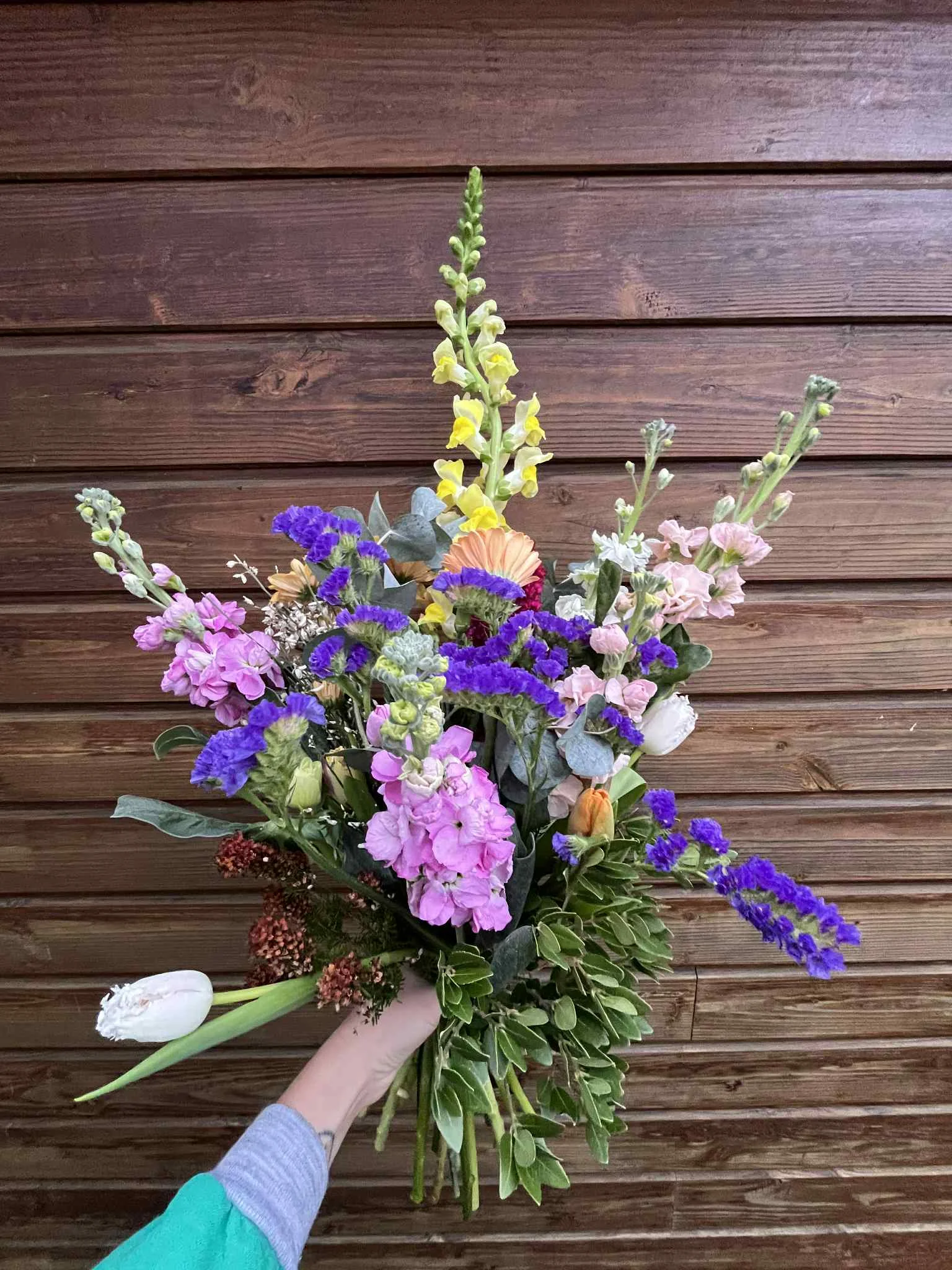 Bouquet Hiver, par Eglantine Fleuriste, fleuriste à Bouguenais
