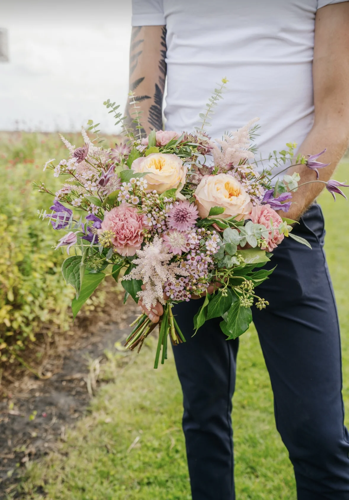 Bouquet élégant, par Amour de fleurs Bordeaux, fleuriste à Bordeaux