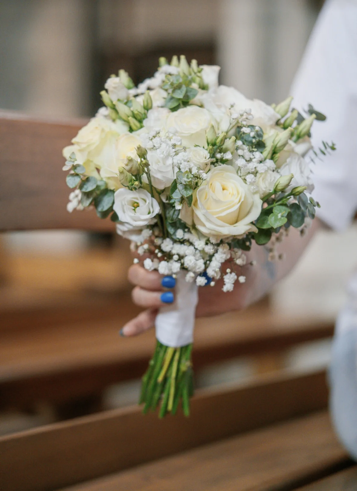 Bouquet de la mariée champêtre, par Amour de fleurs Bordeaux, fleuriste à Bordeaux