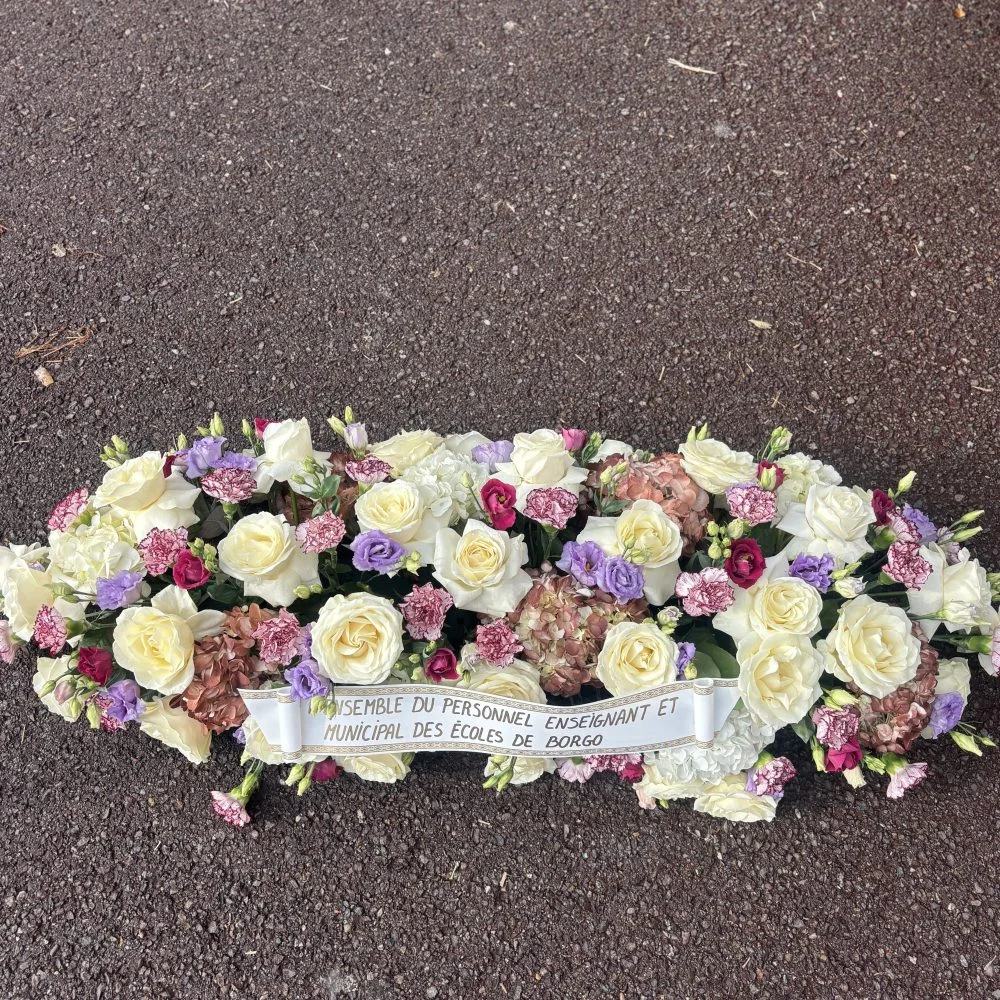 Gerbe de fleurs, par Botanika, fleuriste à Bastia