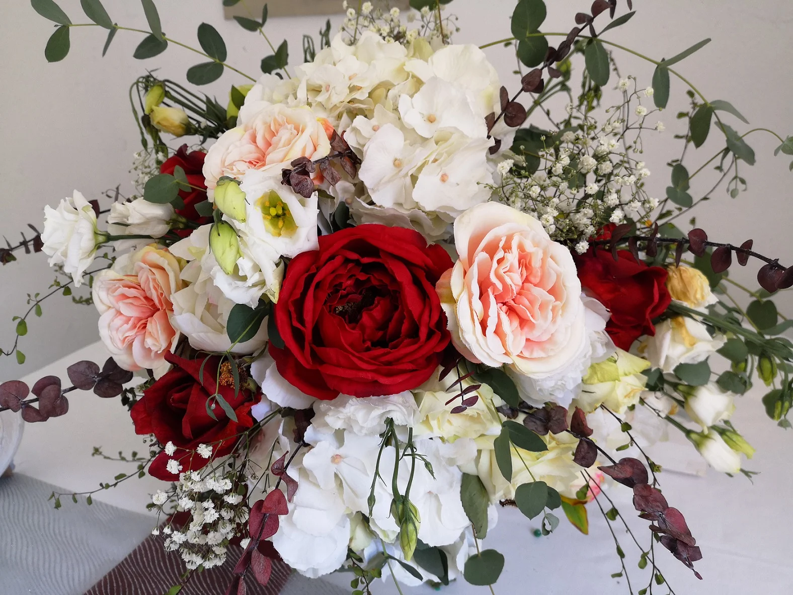 Bouquet Naissance, par Les Ambiances de Yami, fleuriste à Cambernard