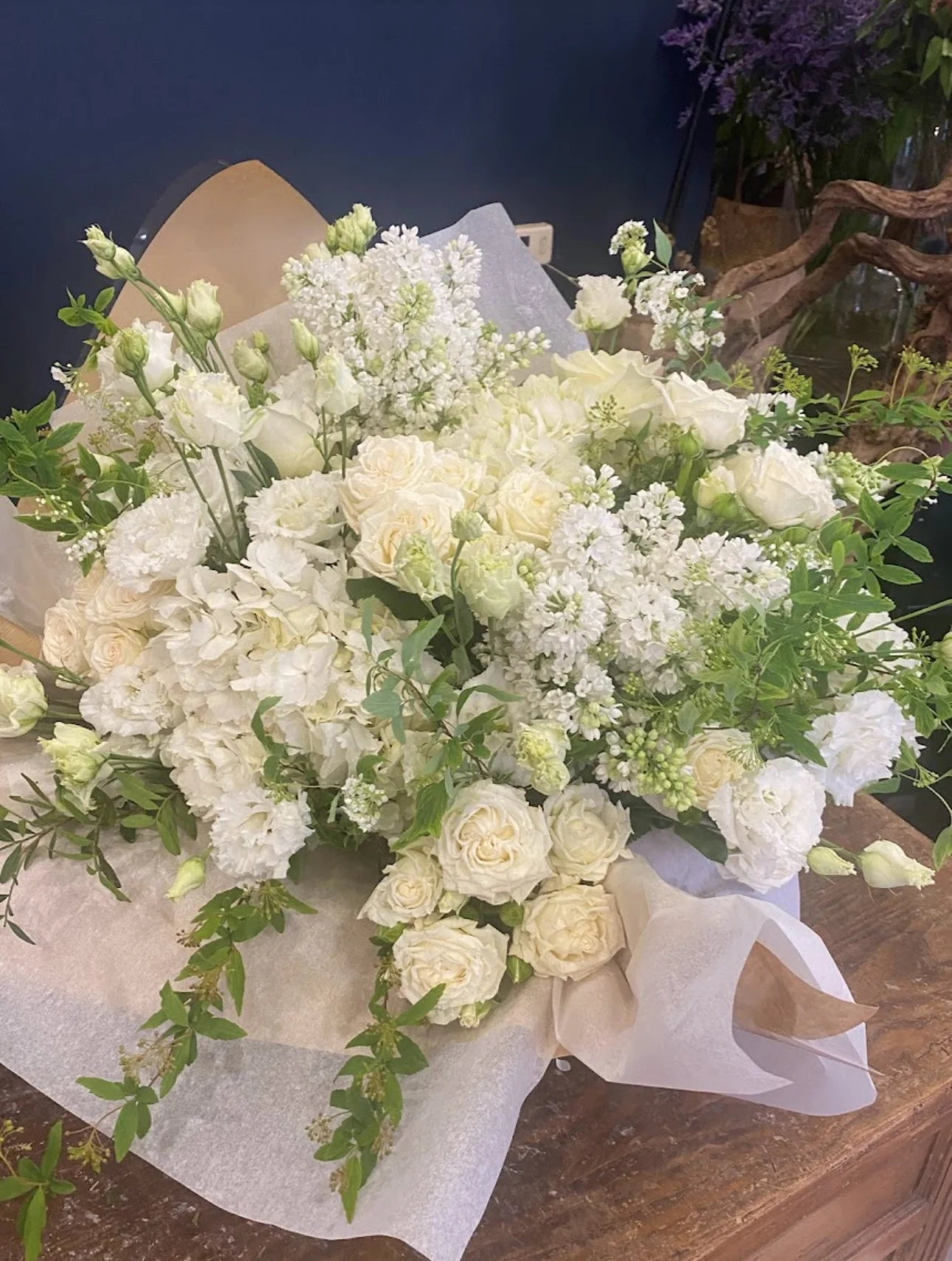 Big bouquet Mariage, par Audrey B. Fleuriste, fleuriste à Levallois-Perret
