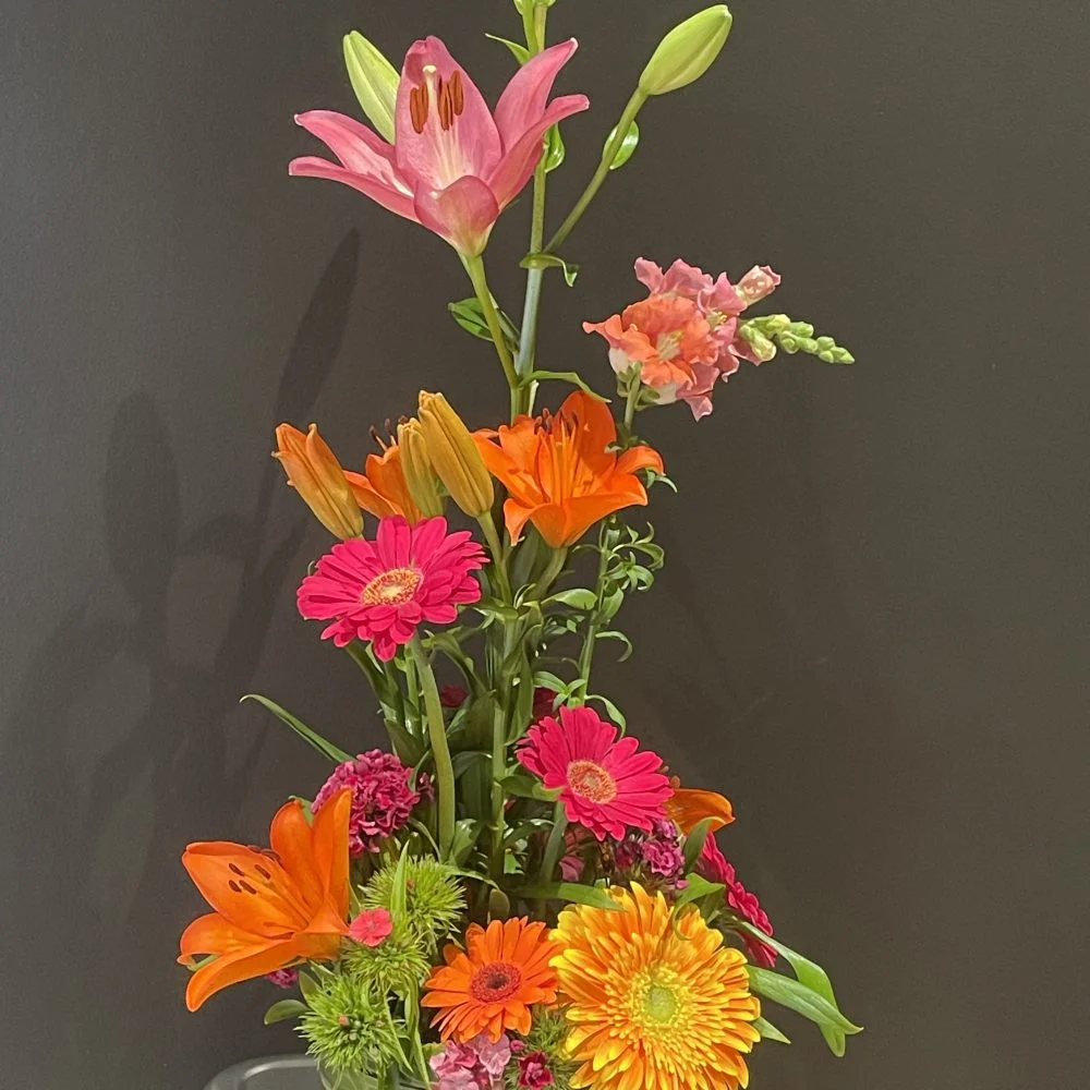 Bouquet de Lys, par Marguerite et compagnie, fleuriste à Cusset