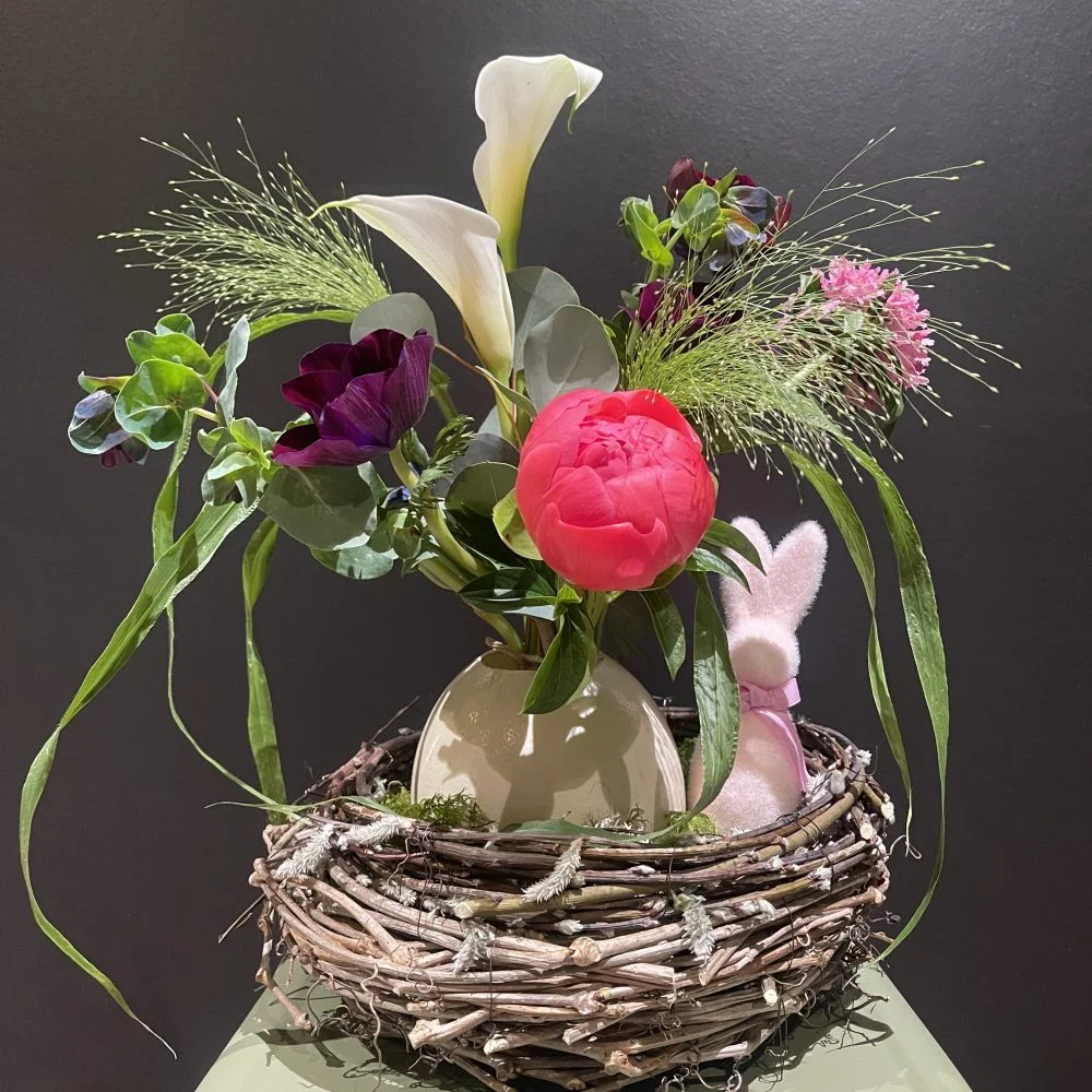 Bouquet de Pâques, par Marguerite et compagnie, fleuriste à Cusset