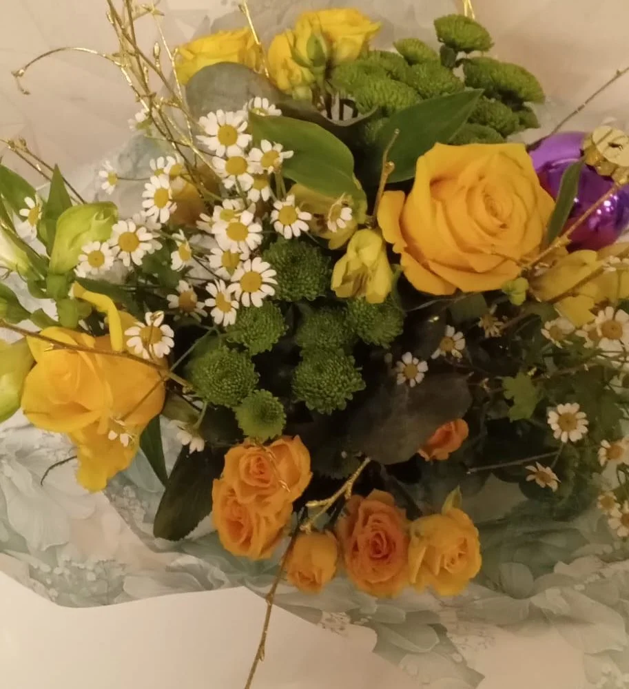 bouquet du fleuriste colorés, par Au Dipladenia, fleuriste à Lille