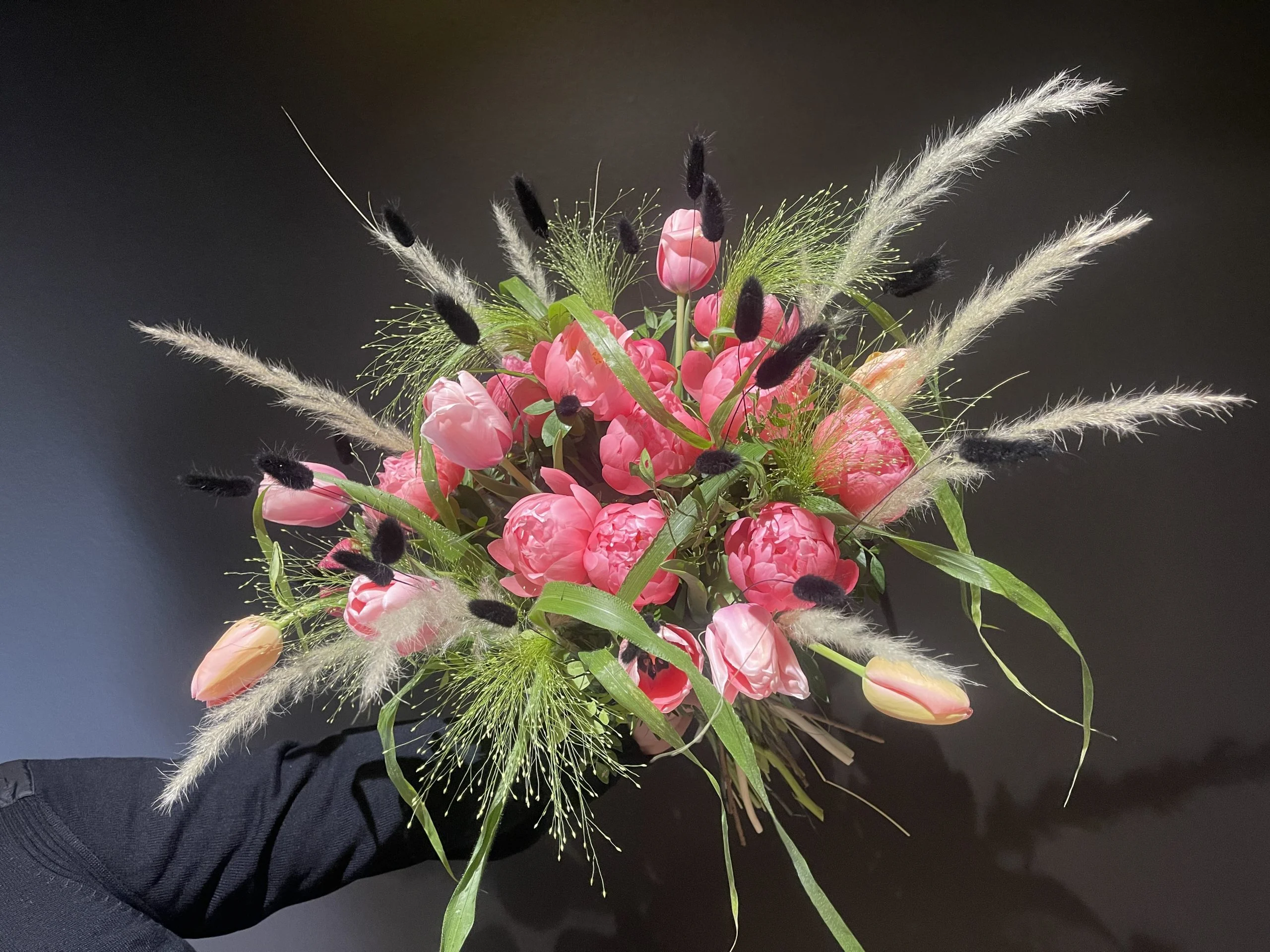Bouquet de Pivoines, par Marguerite et compagnie, fleuriste à Cusset