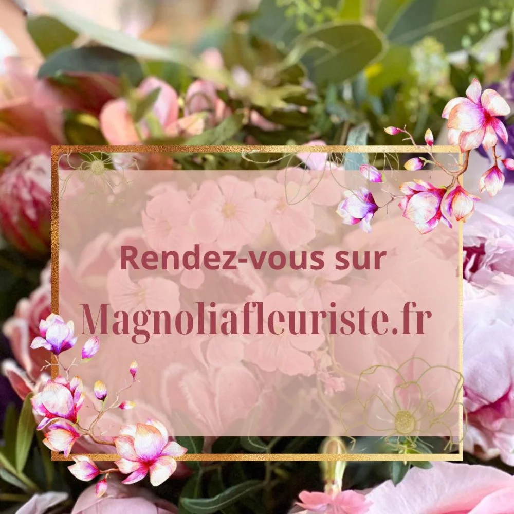 Rendez vous directement sur mon site :), par Magnolia Fleuriste, fleuriste à Antibes