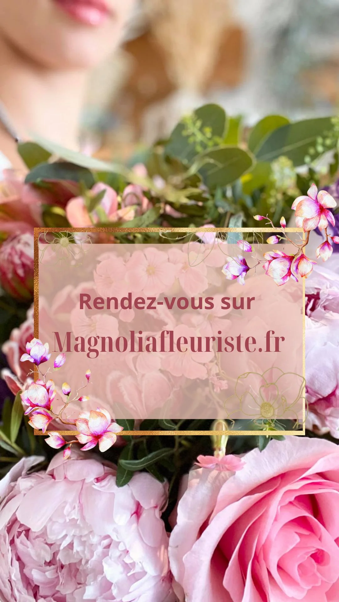 Rendez vous directement sur mon site :), par Magnolia Fleuriste, fleuriste à Antibes