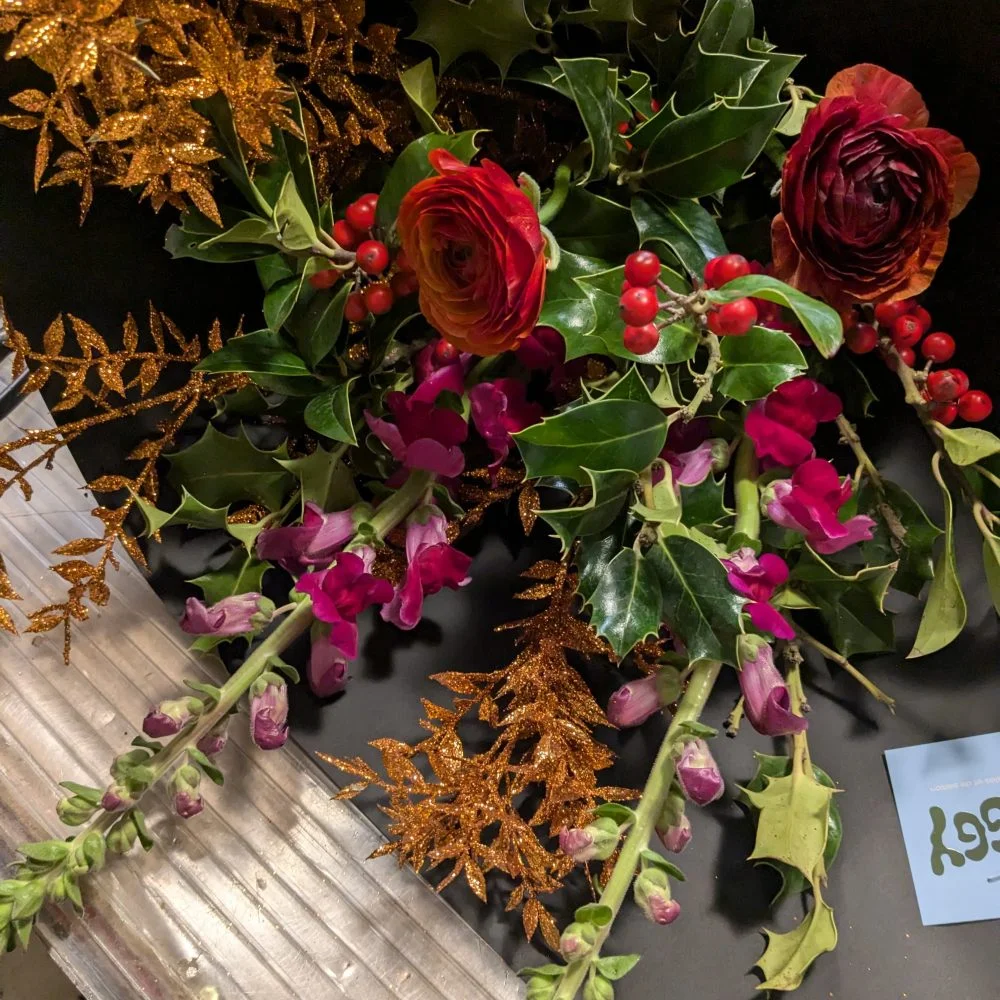 Bouquet de Noël, par Ziggy, fleuriste à Marseille