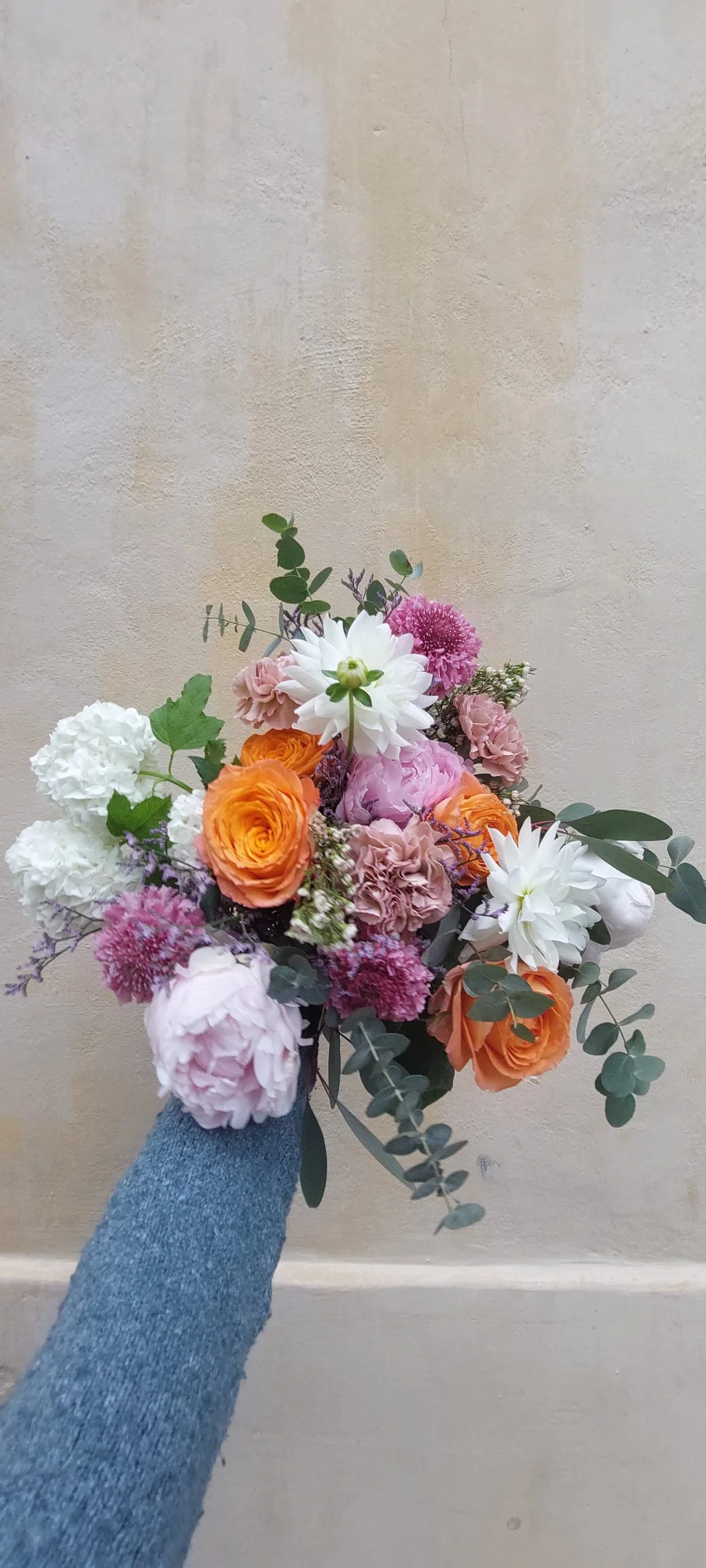 Bouquet Remerciements, par Green Lab, fleuriste à Aix-en-Provence