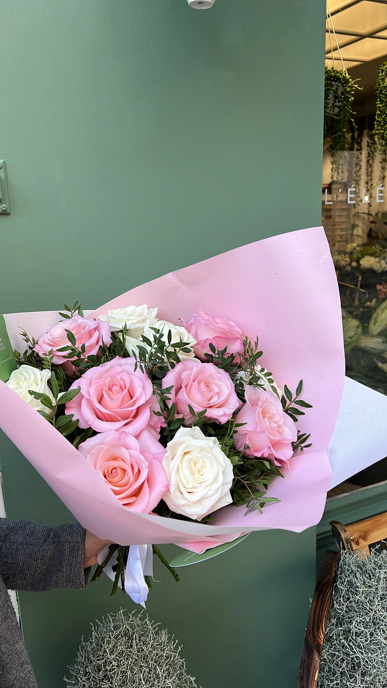 Bouquet de rose, par Fleurs d’élégance, fleuriste à Caen